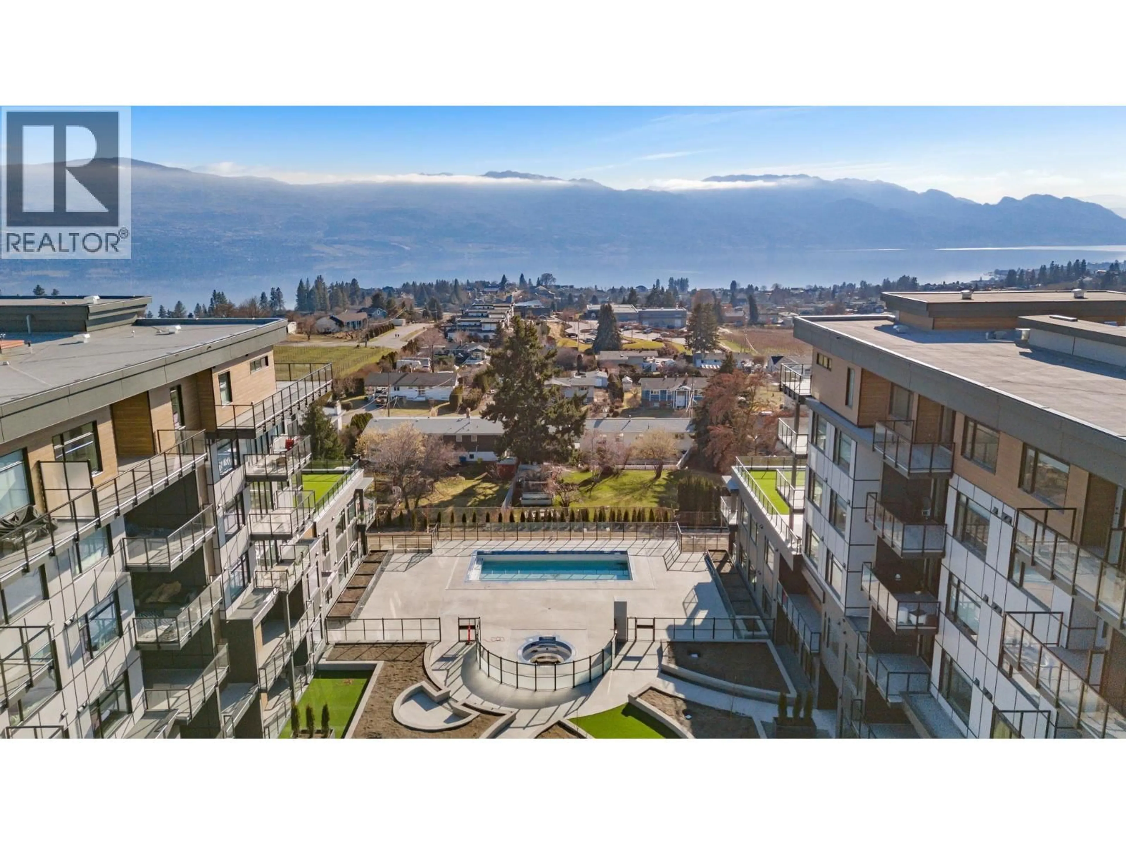 A pic from outside/outdoor area/front of a property/back of a property/a pic from drone, unknown for 204 - 2780 OLALLA ROAD, West Kelowna British Columbia V1Z2A9