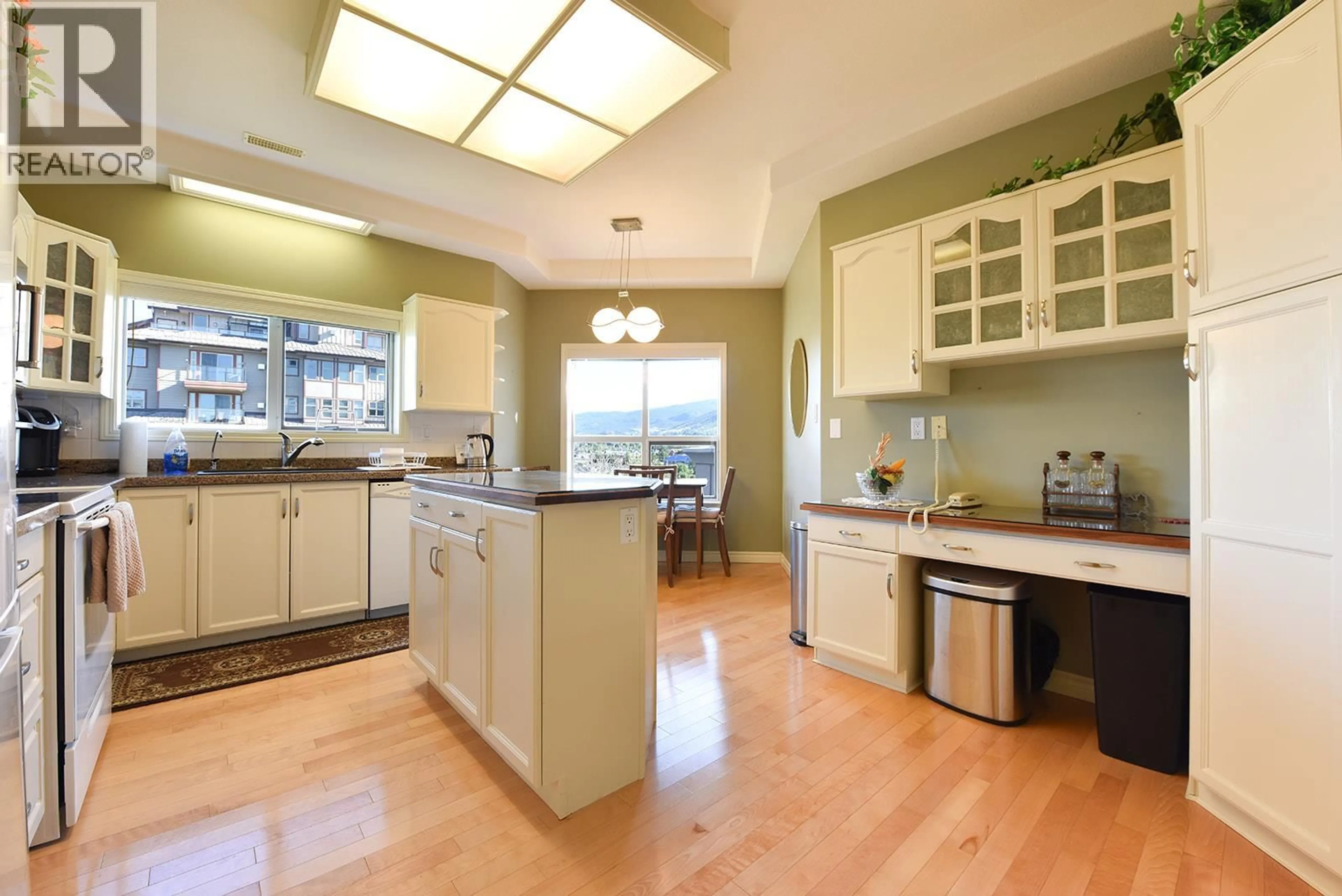 Open concept kitchen, ceramic/tile floor for 803 - 2245 ATKINSON STREET, Penticton British Columbia V2A8R7