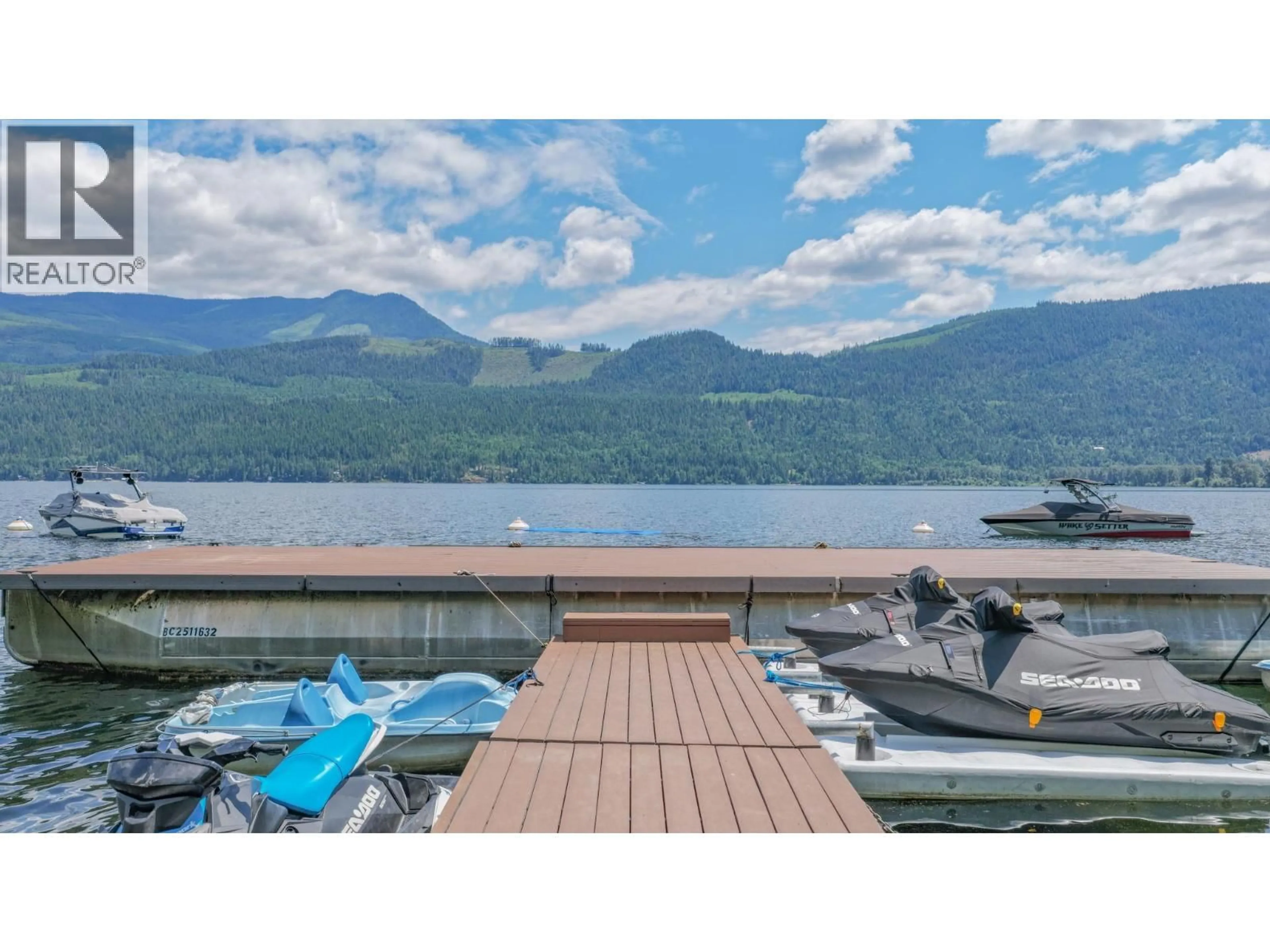 Patio, water/lake/river/ocean view for 1309 EAGLE RIDGE ROAD, Lumby British Columbia V0E2G4