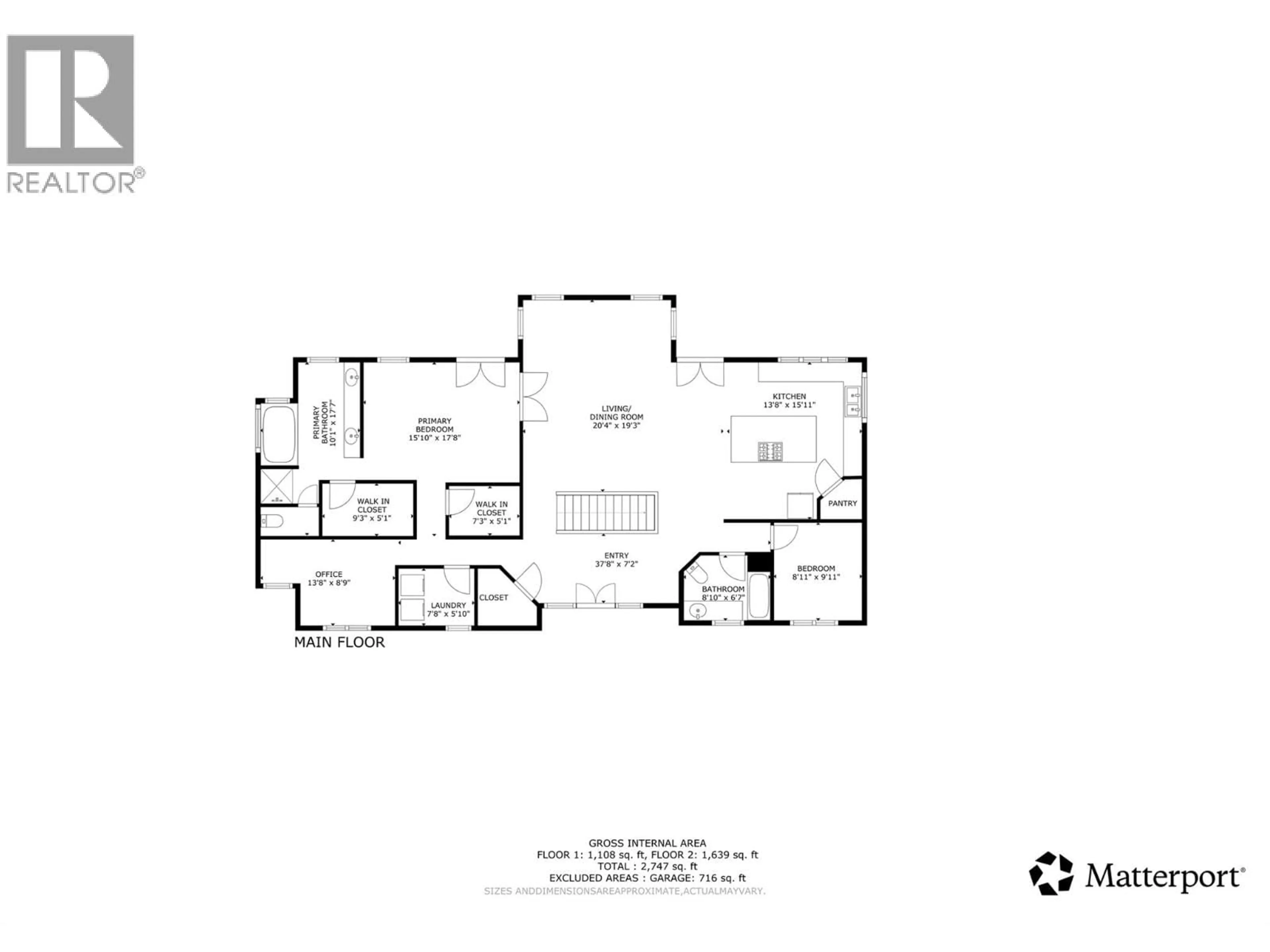 Floor plan for 1309 EAGLE RIDGE ROAD, Lumby British Columbia V0E2G4