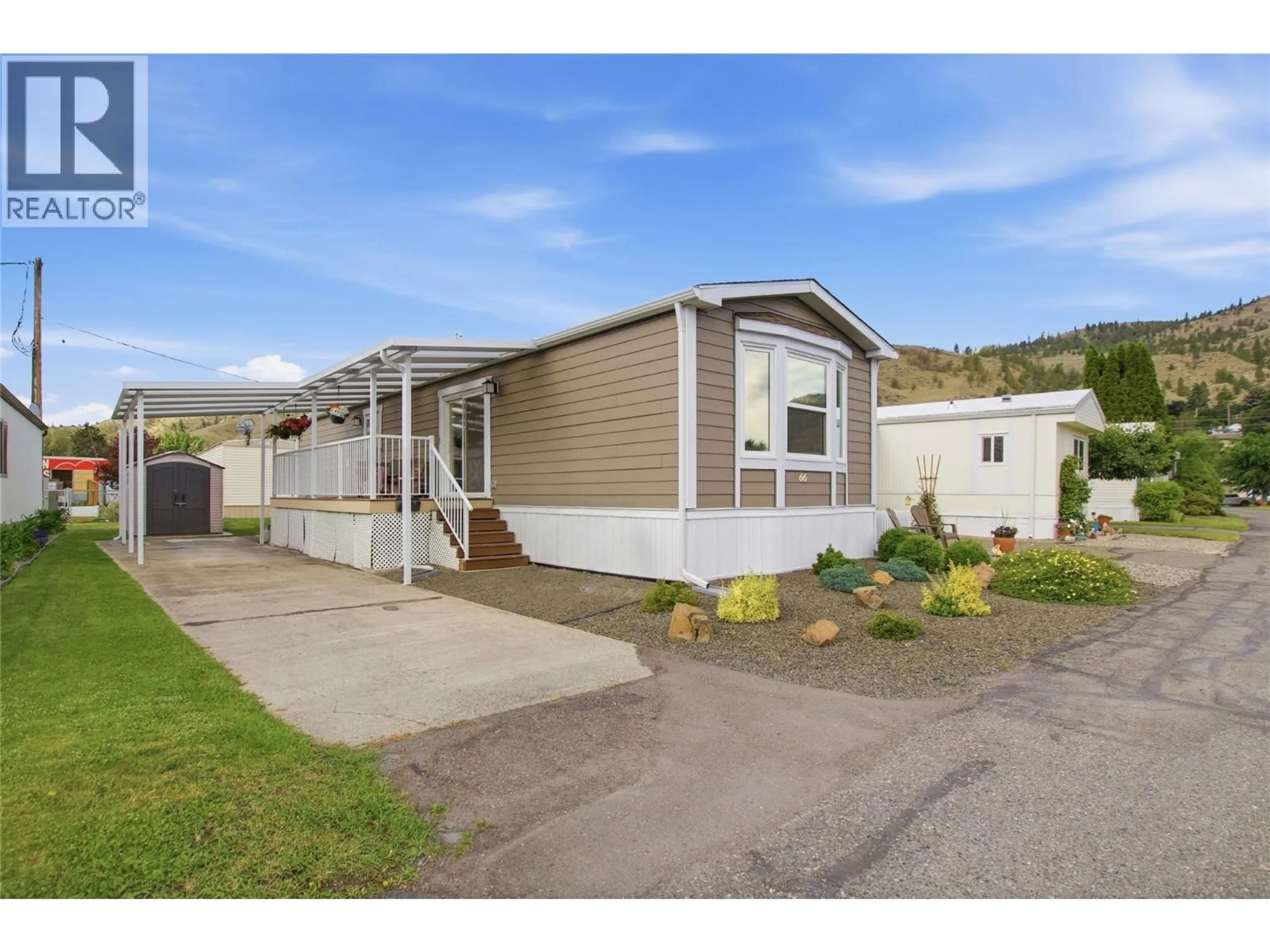 Home with vinyl exterior material, unknown for 66 - 2400 OAKDALE WAY, Kamloops British Columbia V2B6W7