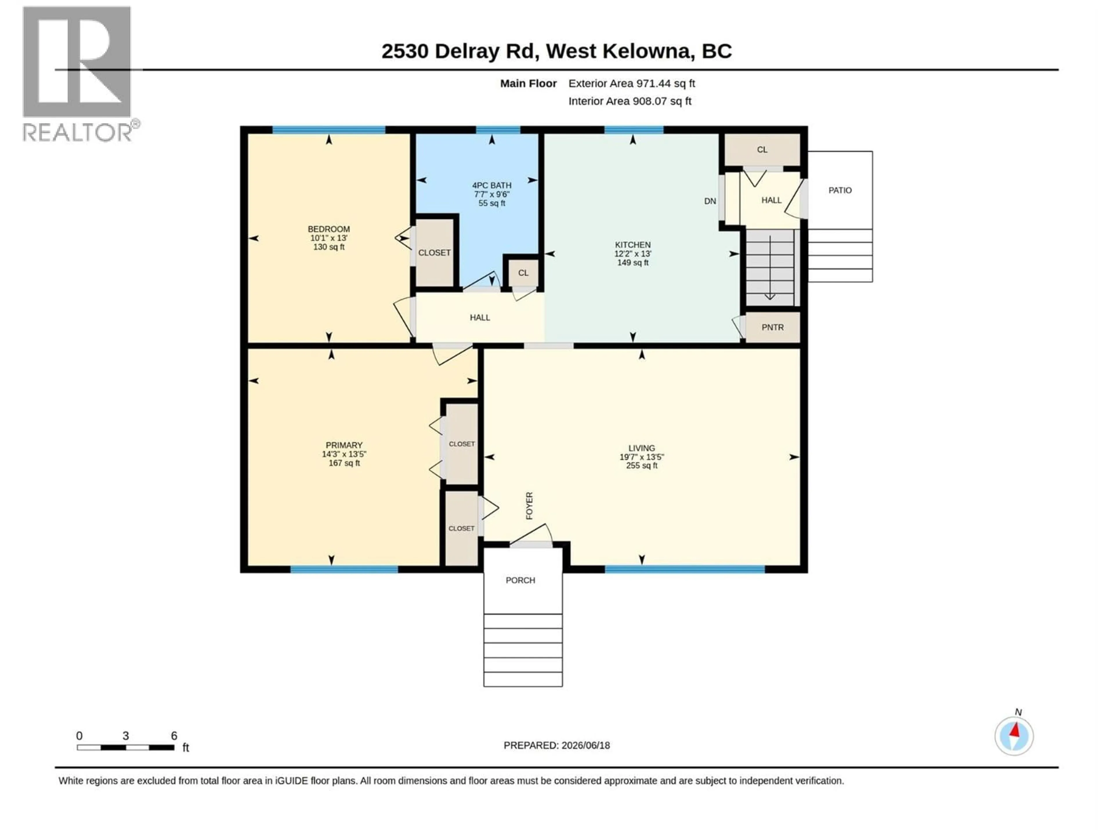 Floor plan for 2530 DELRAY ROAD, West Kelowna British Columbia V4T1P9