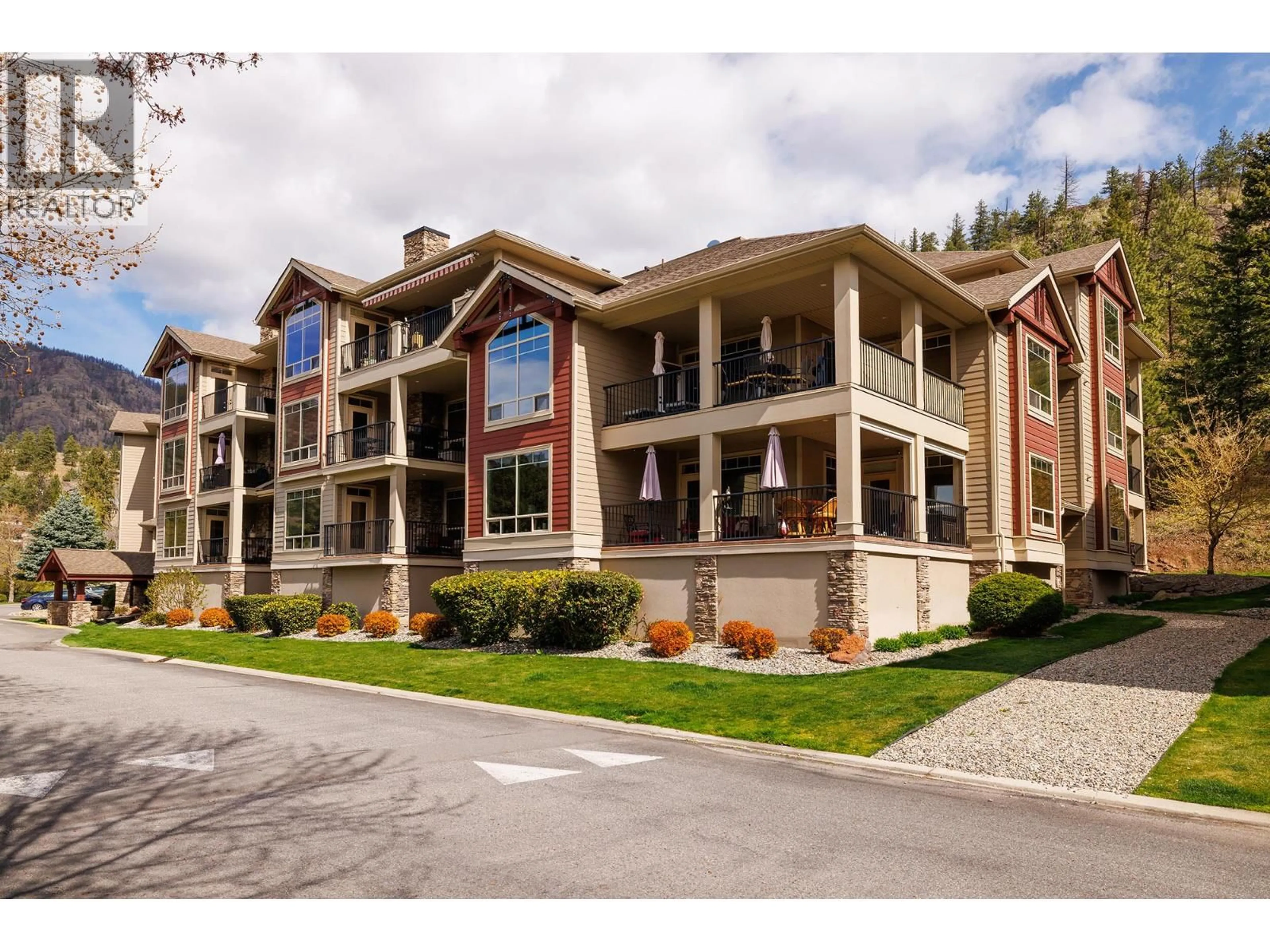 A pic from outside/outdoor area/front of a property/back of a property/a pic from drone, unknown for 109 - 2770 AUBURN ROAD, West Kelowna British Columbia V4T4C2