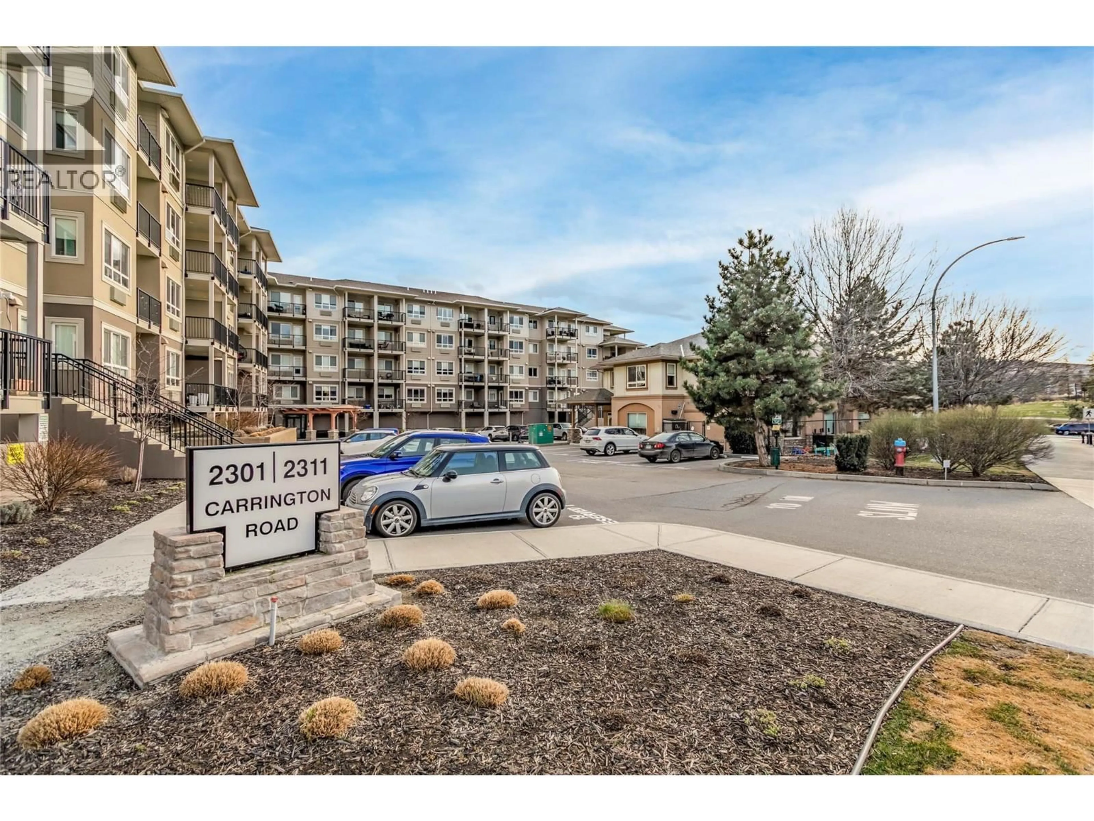 A pic from outside/outdoor area/front of a property/back of a property/a pic from drone, mountain view for 120 - 2301 CARRINGTON ROAD, West Kelowna British Columbia V2S6R2