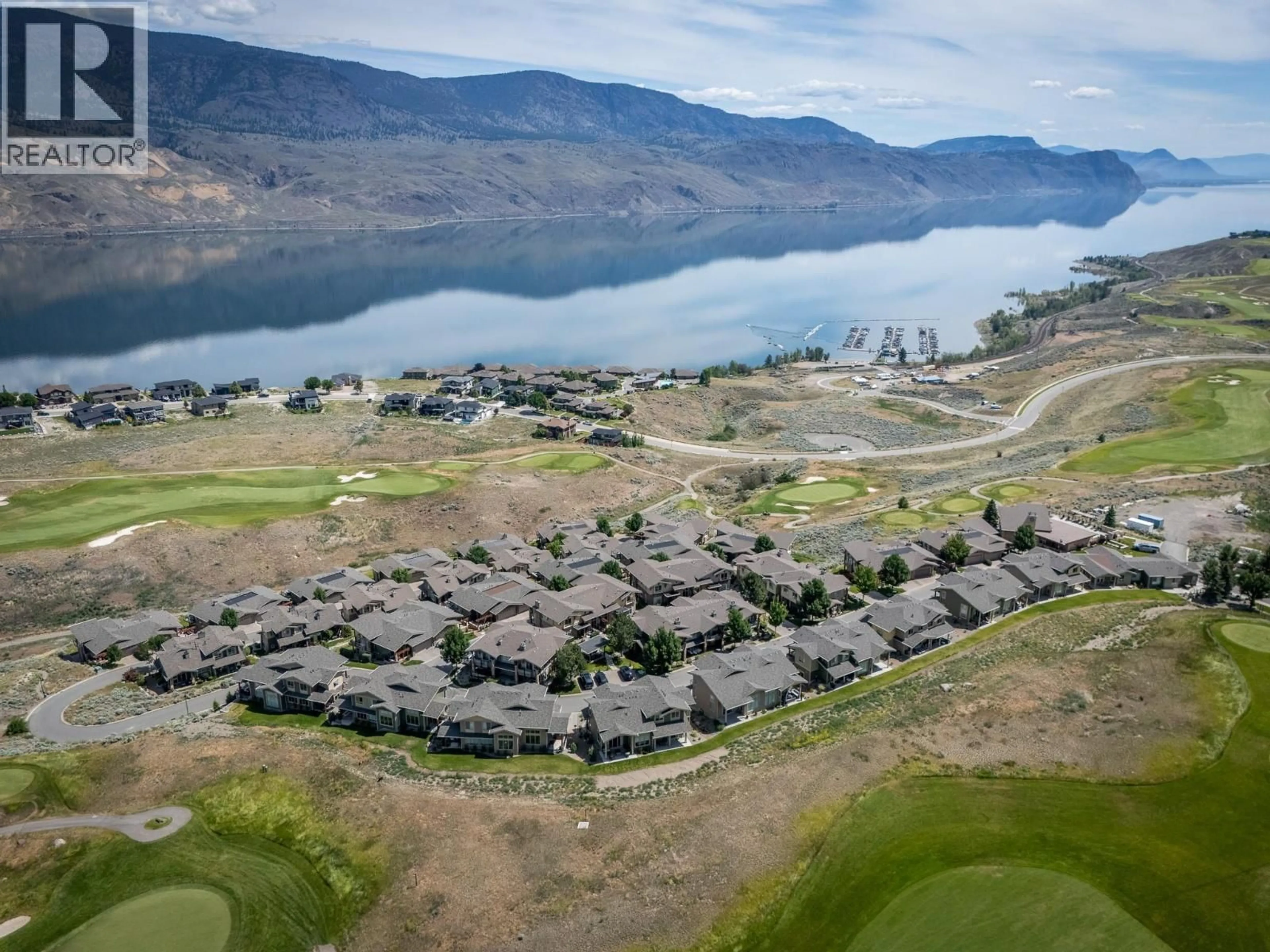 A pic from outside/outdoor area/front of a property/back of a property/a pic from drone, water/lake/river/ocean view for 85 - 130 COLEBROOK ROAD, Kamloops British Columbia V1S0B4