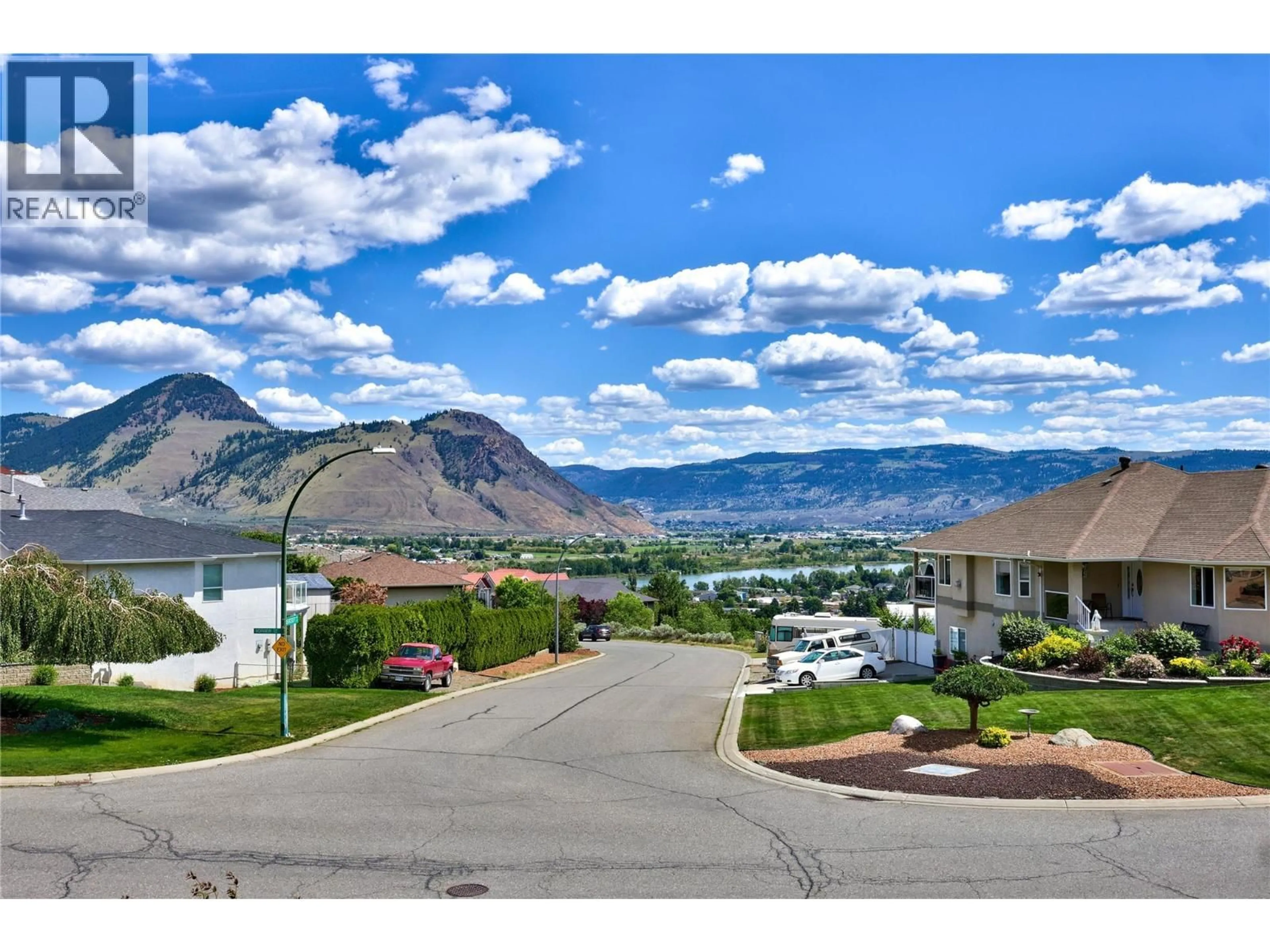 A pic from outside/outdoor area/front of a property/back of a property/a pic from drone, mountain view for 1070 NORVIEW ROAD, Kamloops British Columbia V2B8M1