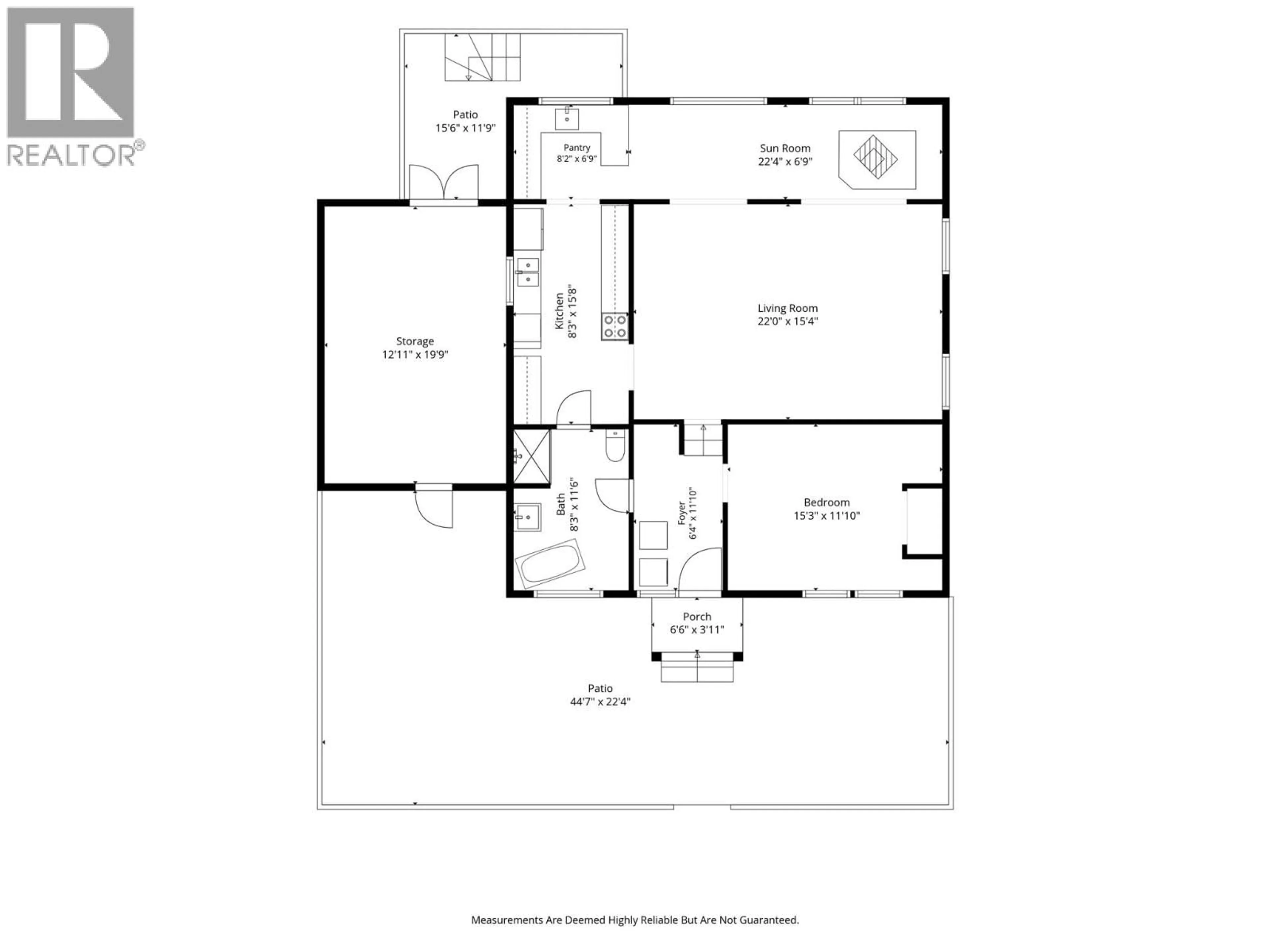 Floor plan for 317 SOUTH GOVERNMENT AVENUE, Greenwood British Columbia V0H1J0