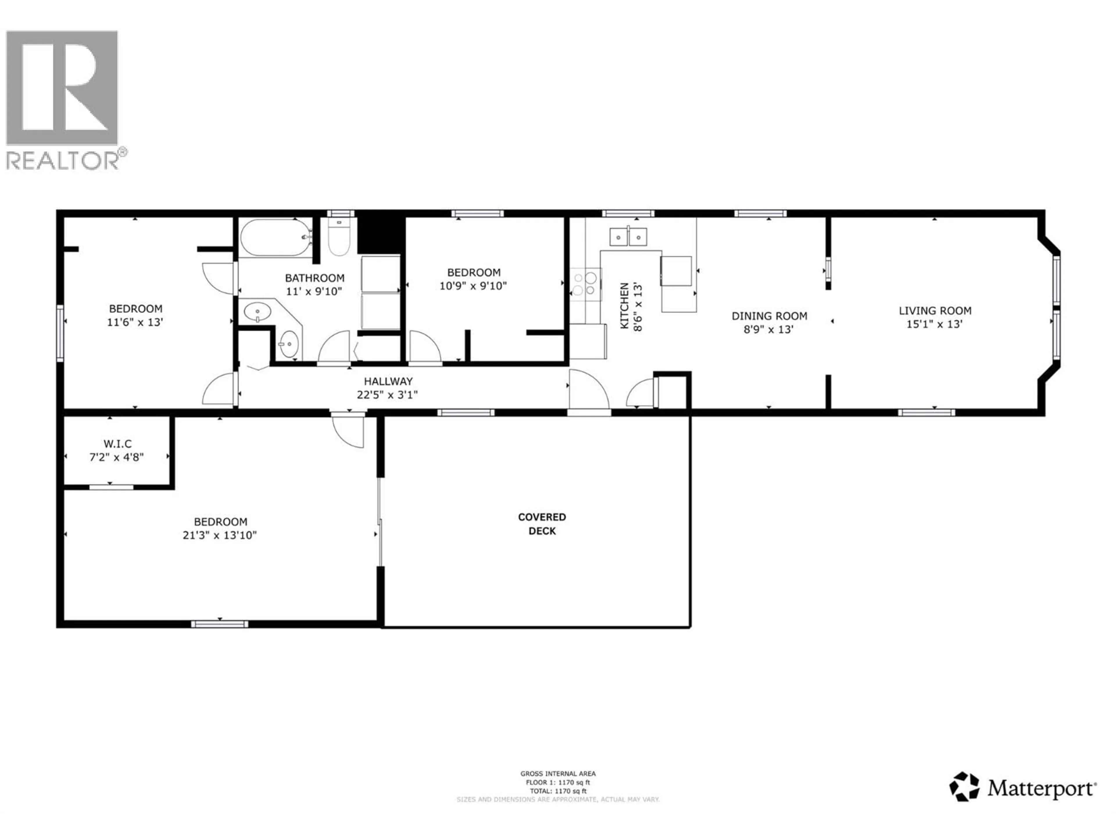 Floor plan for 139 - 9020 JIM BAILEY ROAD, Lake Country British Columbia V4V1E5