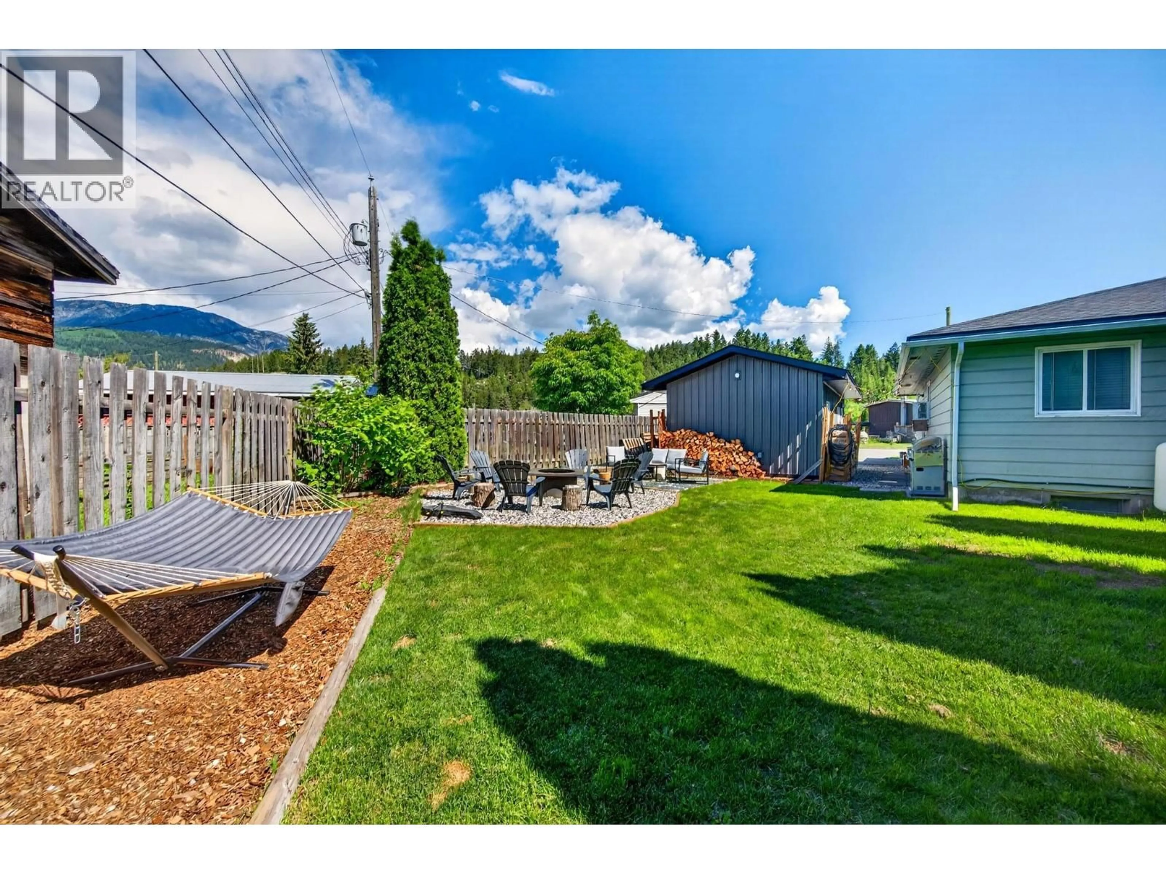 Patio, mountain view for A-1215 ALEXANDER DRIVE, Golden British Columbia V0A1H0