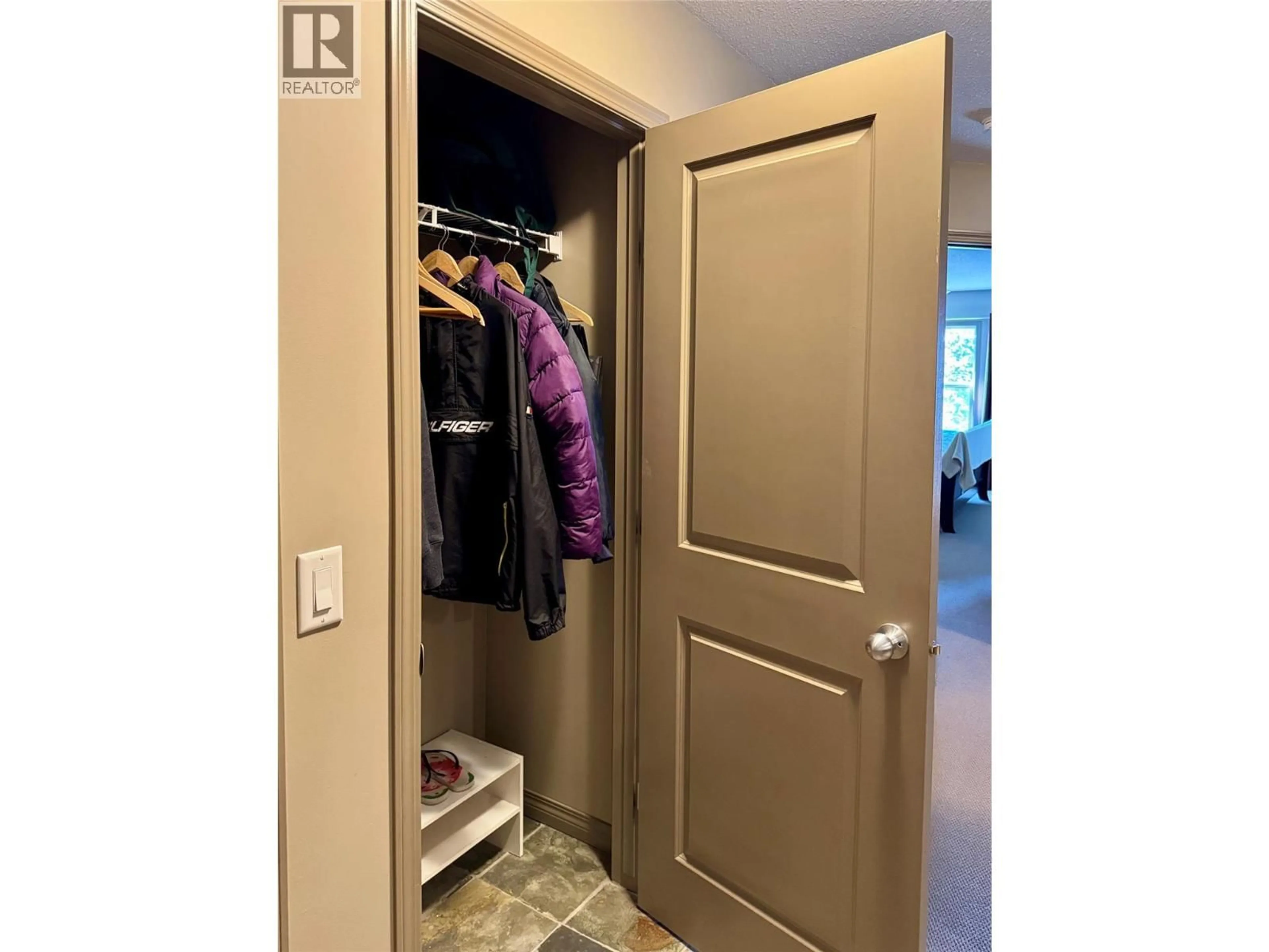 Storage room or clothes room or walk-in closet for 407 - 4884 STANLEY STREET, Radium Hot Springs British Columbia V0A1M0