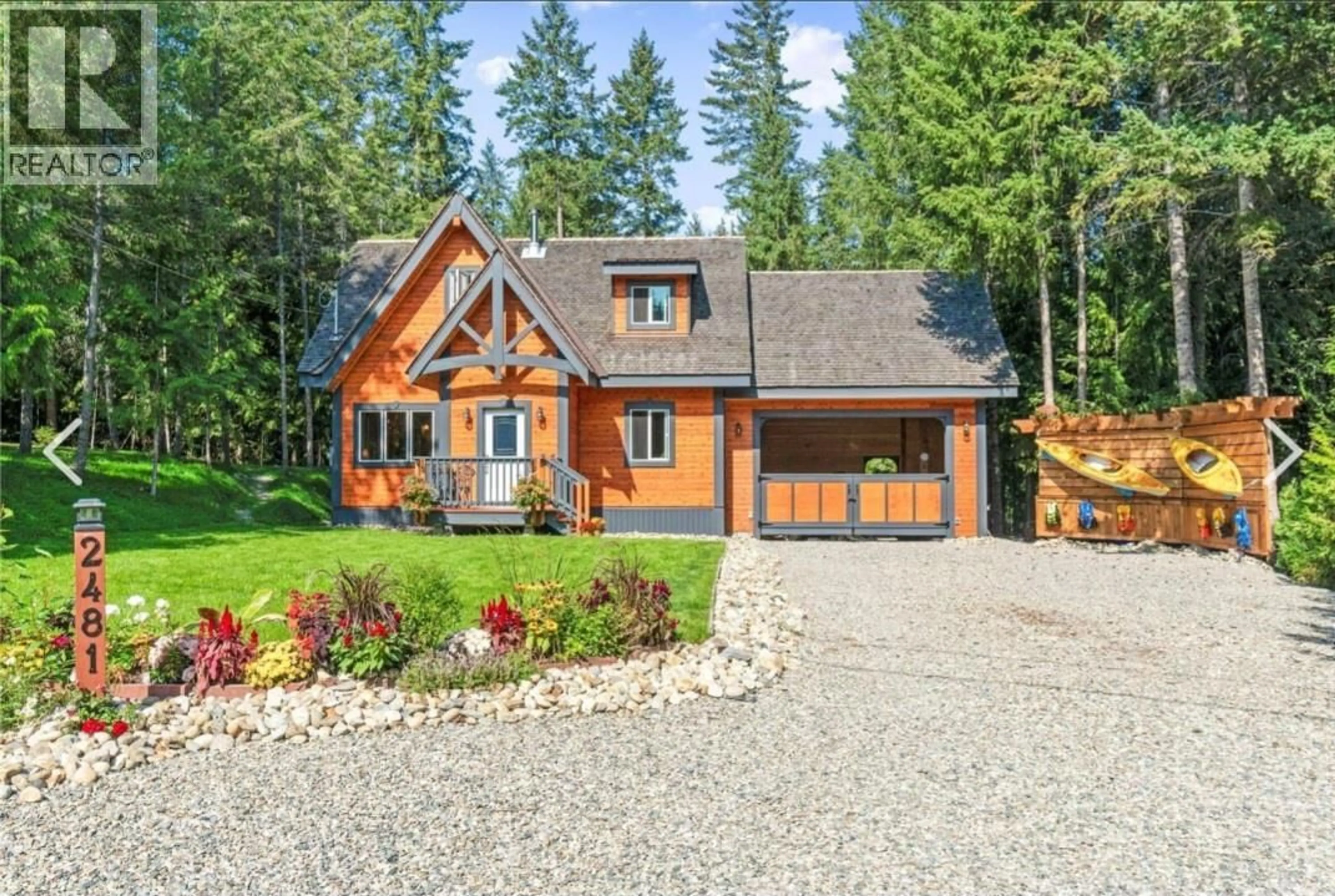 Home with brick exterior material, unknown for 2481 RIDGEVIEW PLACE, Blind Bay British Columbia V0E1H2
