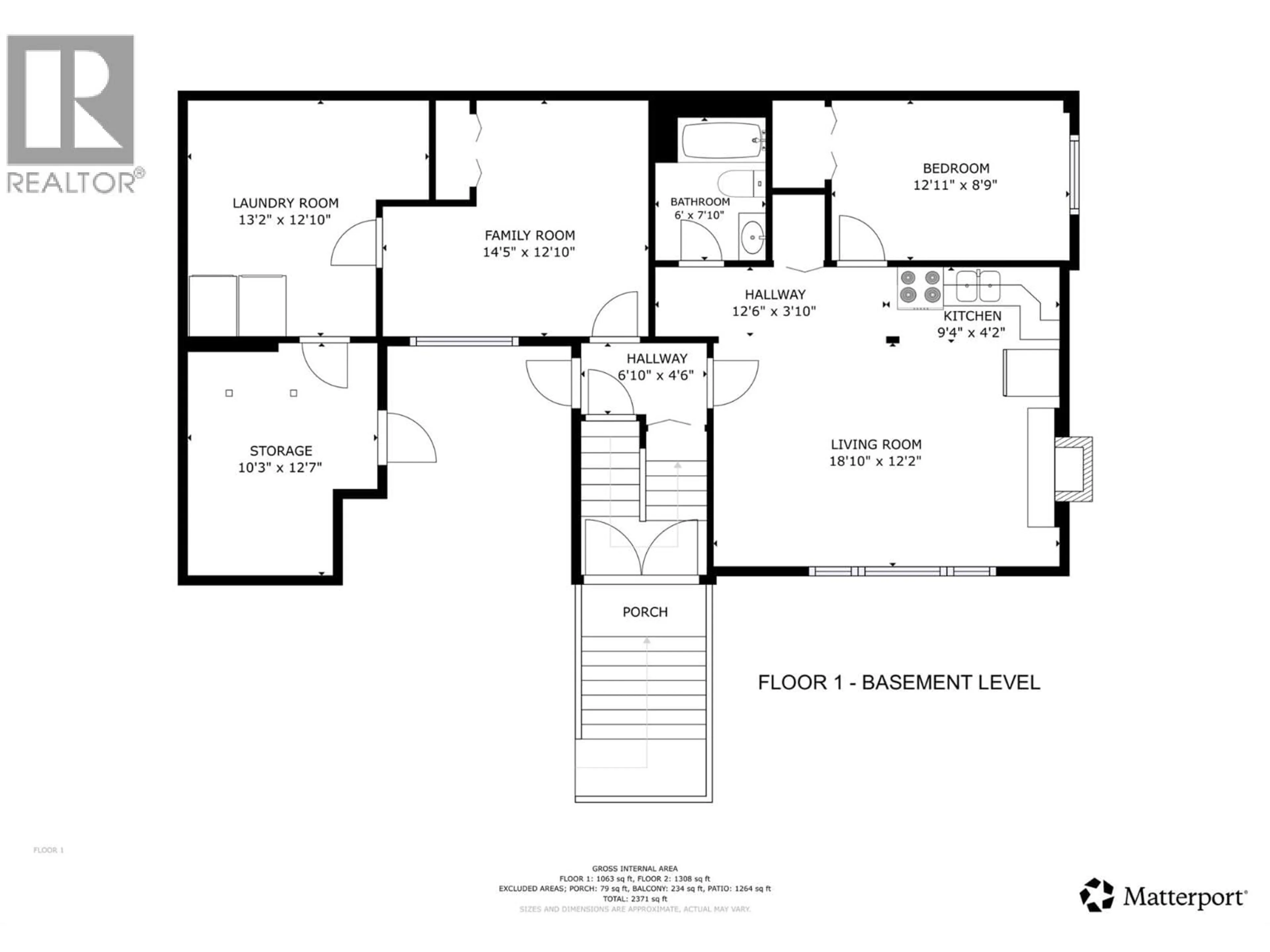 Floor plan for 3802 21 AVENUE, Vernon British Columbia V1T6P8