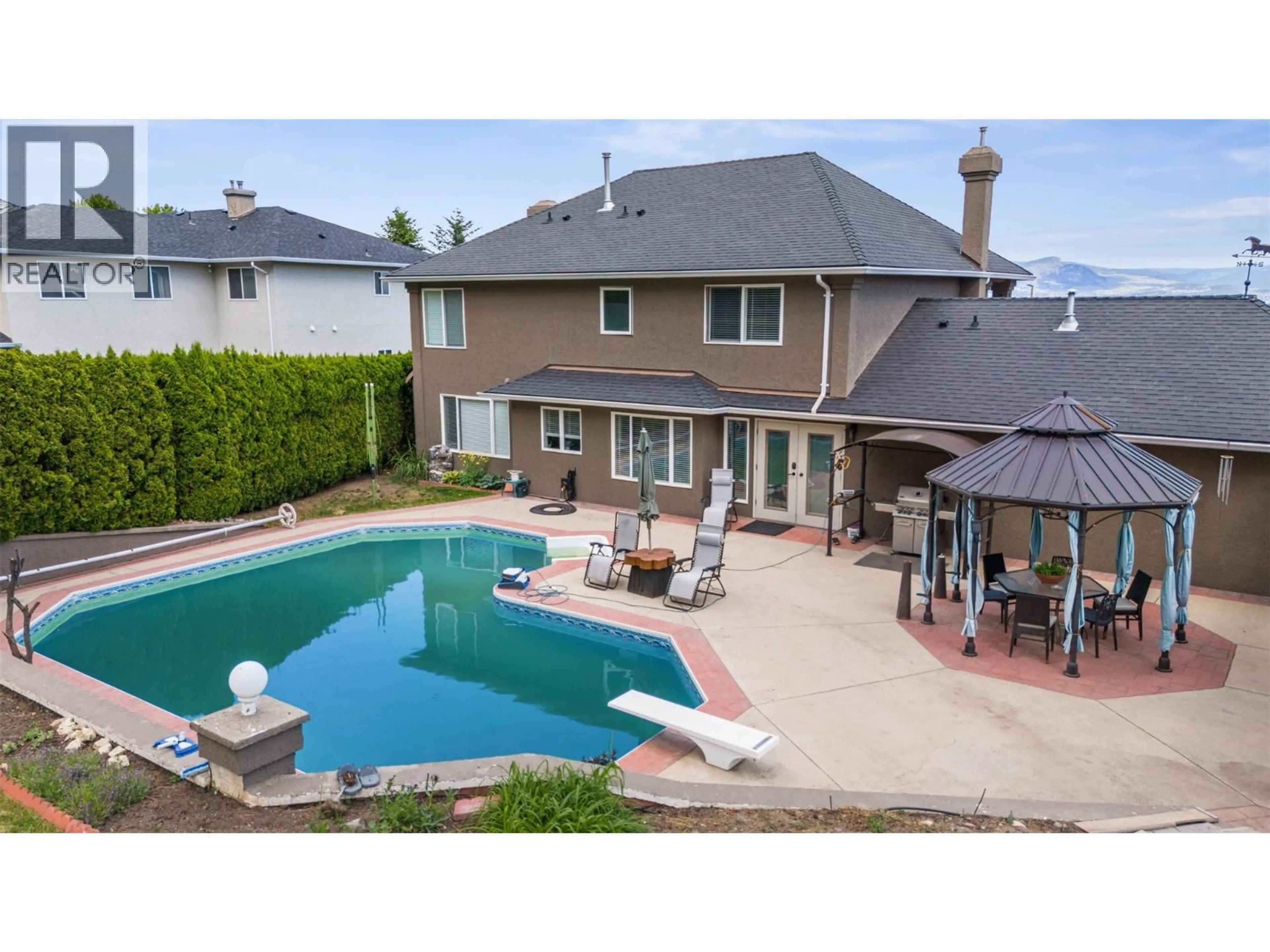 A pic from outside/outdoor area/front of a property/back of a property/a pic from drone, unknown for 3016 LAKEVIEW COVE ROAD, West Kelowna British Columbia V1Z3P7