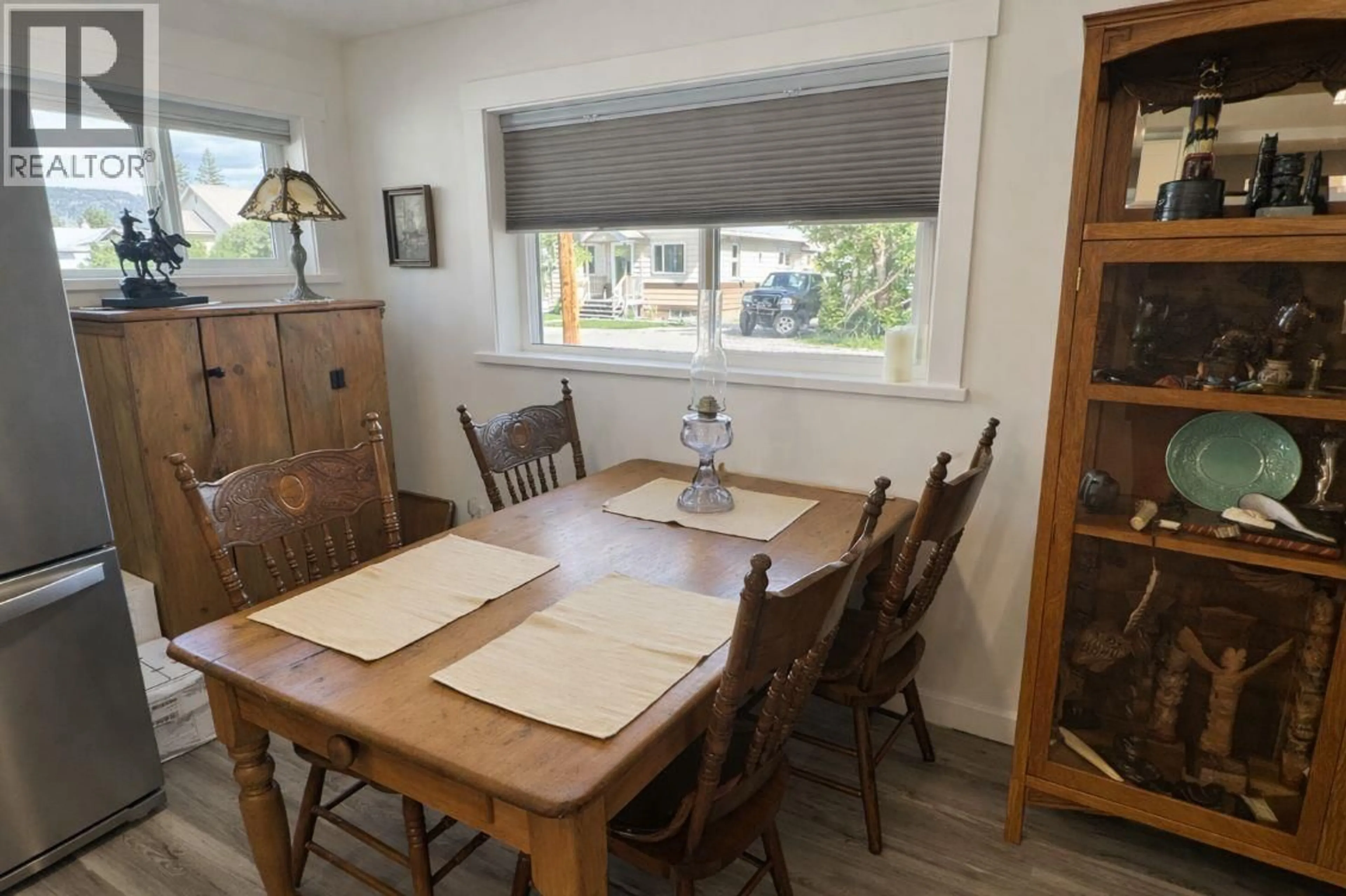 Dining room, wood/laminate floor for 335 BILLITER AVENUE, Princeton British Columbia V0X1W0