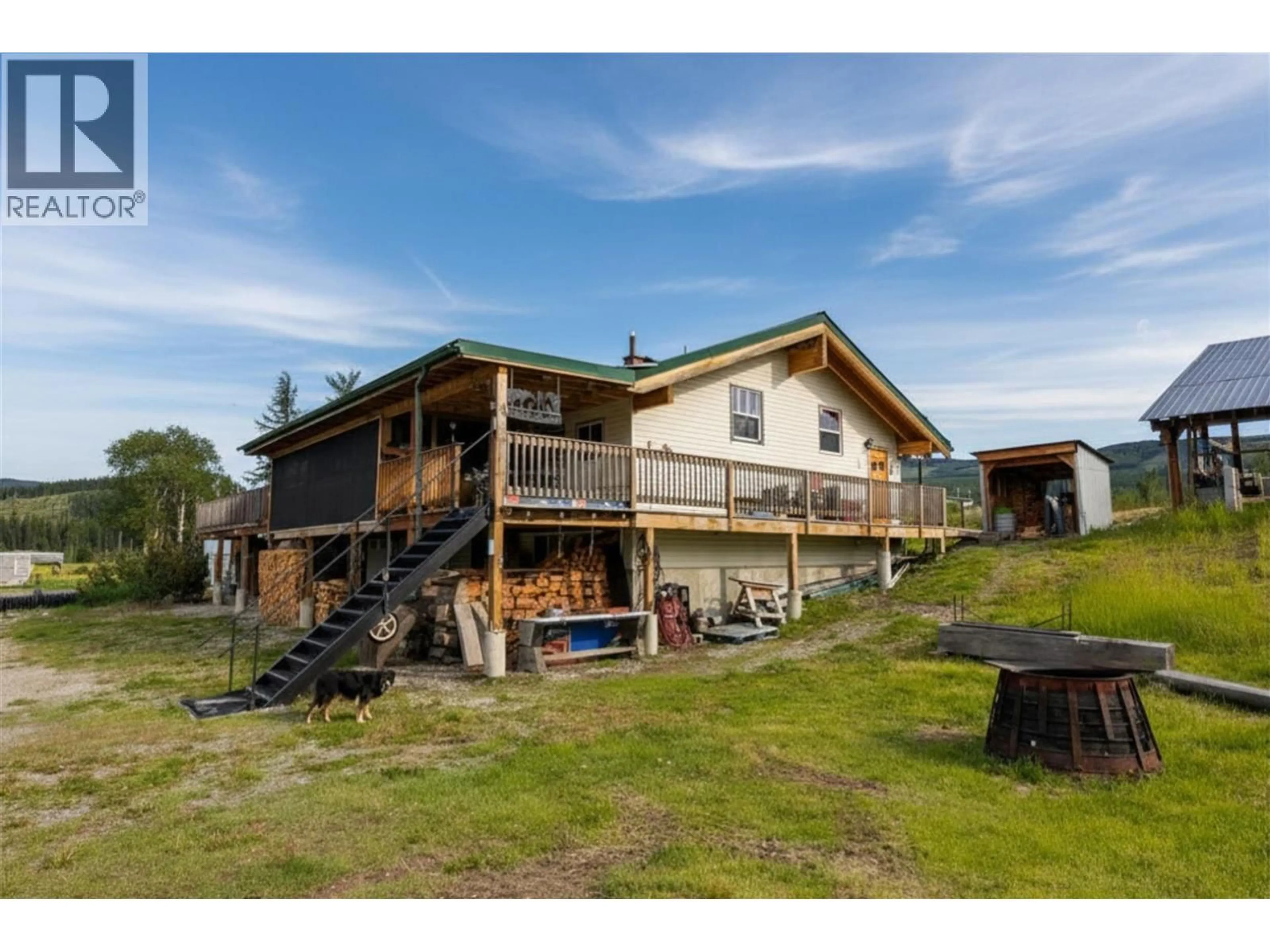 A pic from outside/outdoor area/front of a property/back of a property/a pic from drone, unknown for 6730 GOLD CREEK ROAD, Cranbrook British Columbia V1C4H6