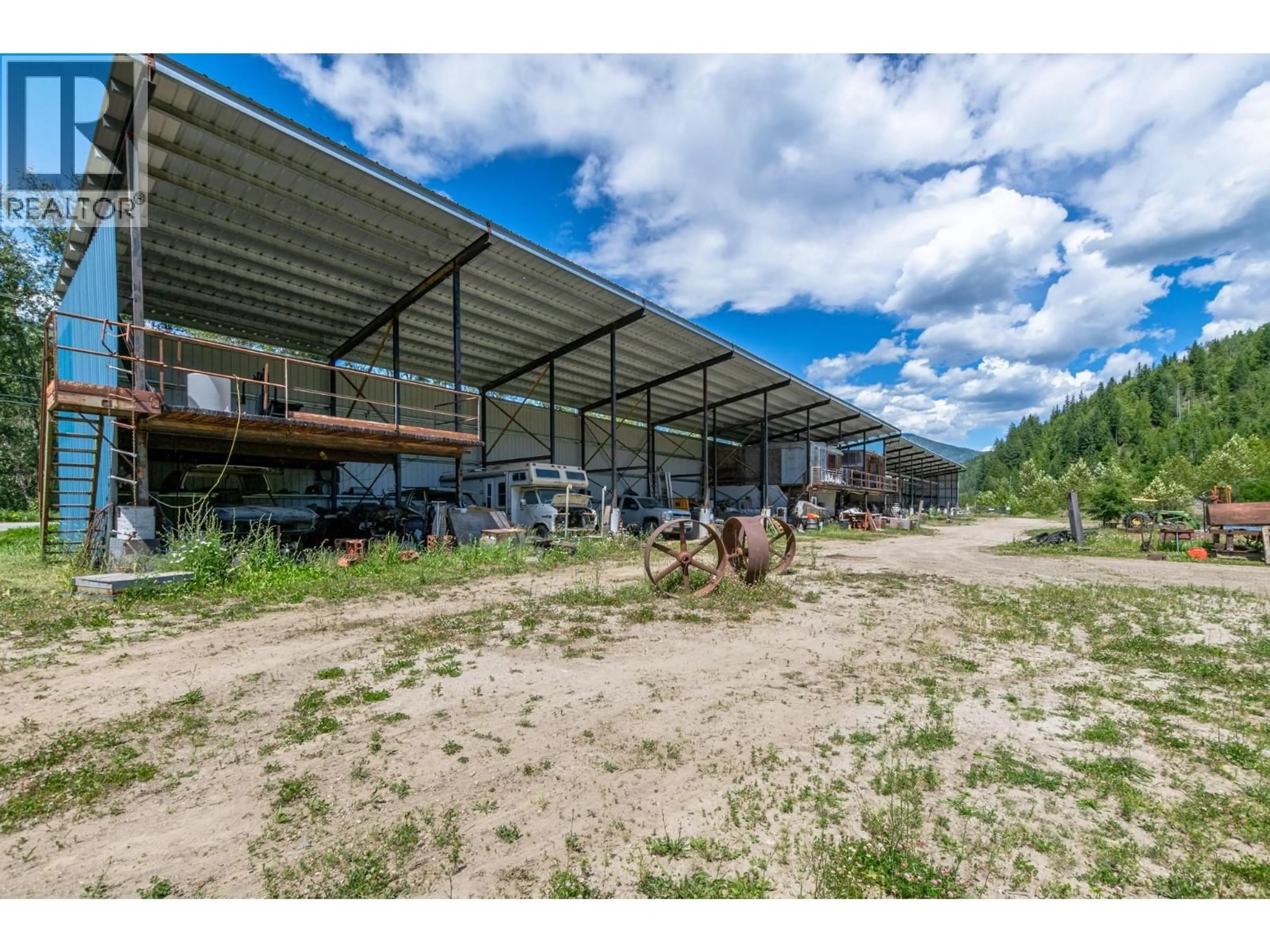 A pic from outside/outdoor area/front of a property/back of a property/a pic from drone, building for 1940 TRANS CAN HIGHWAY, Sicamous British Columbia V0E2V0