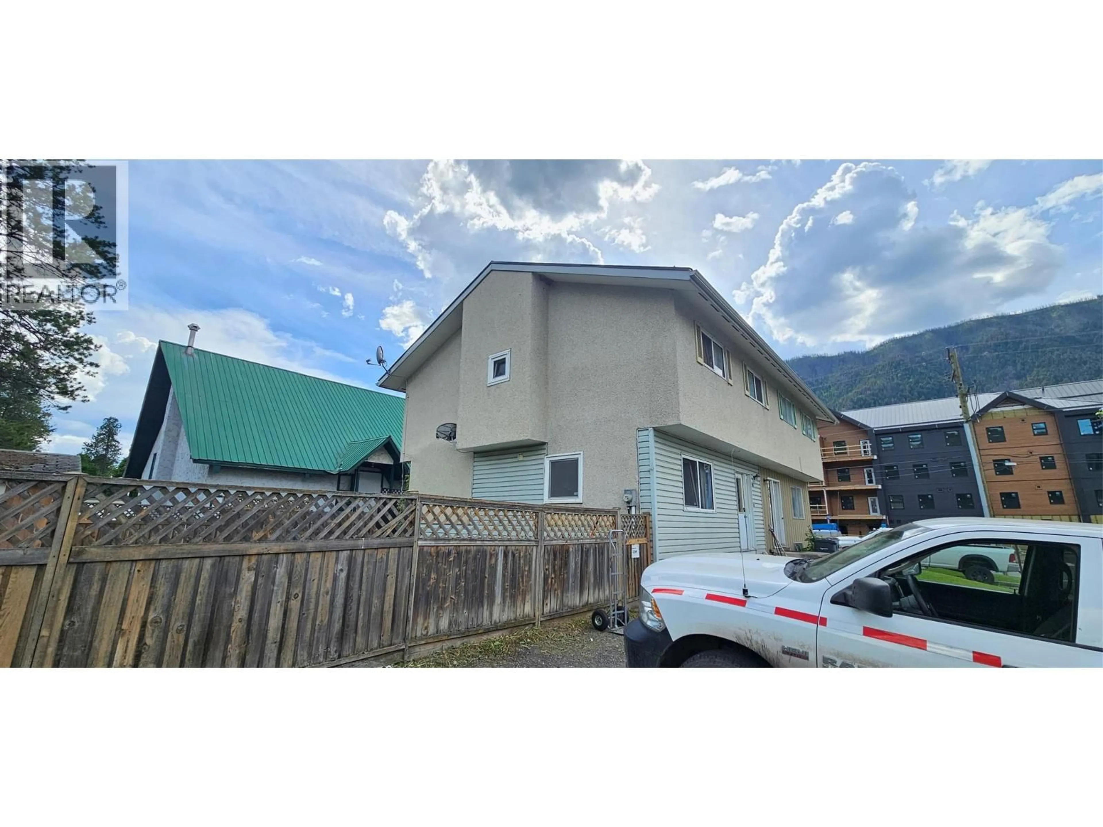 A pic from outside/outdoor area/front of a property/back of a property/a pic from drone, unknown for 403 BALSAM STREET, Sparwood British Columbia V0B2G0