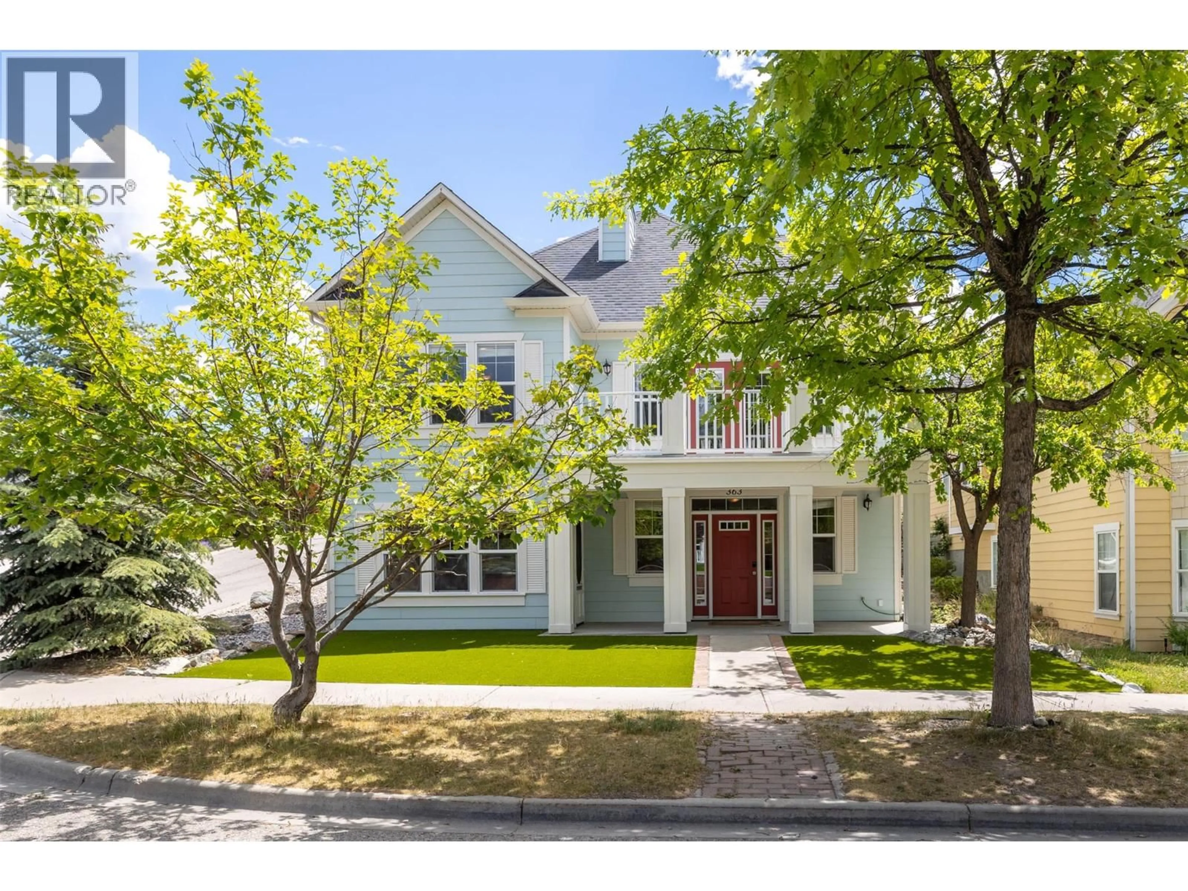Home with brick exterior material, street for 363 PROVIDENCE AVENUE, Kelowna British Columbia V1W4Y7