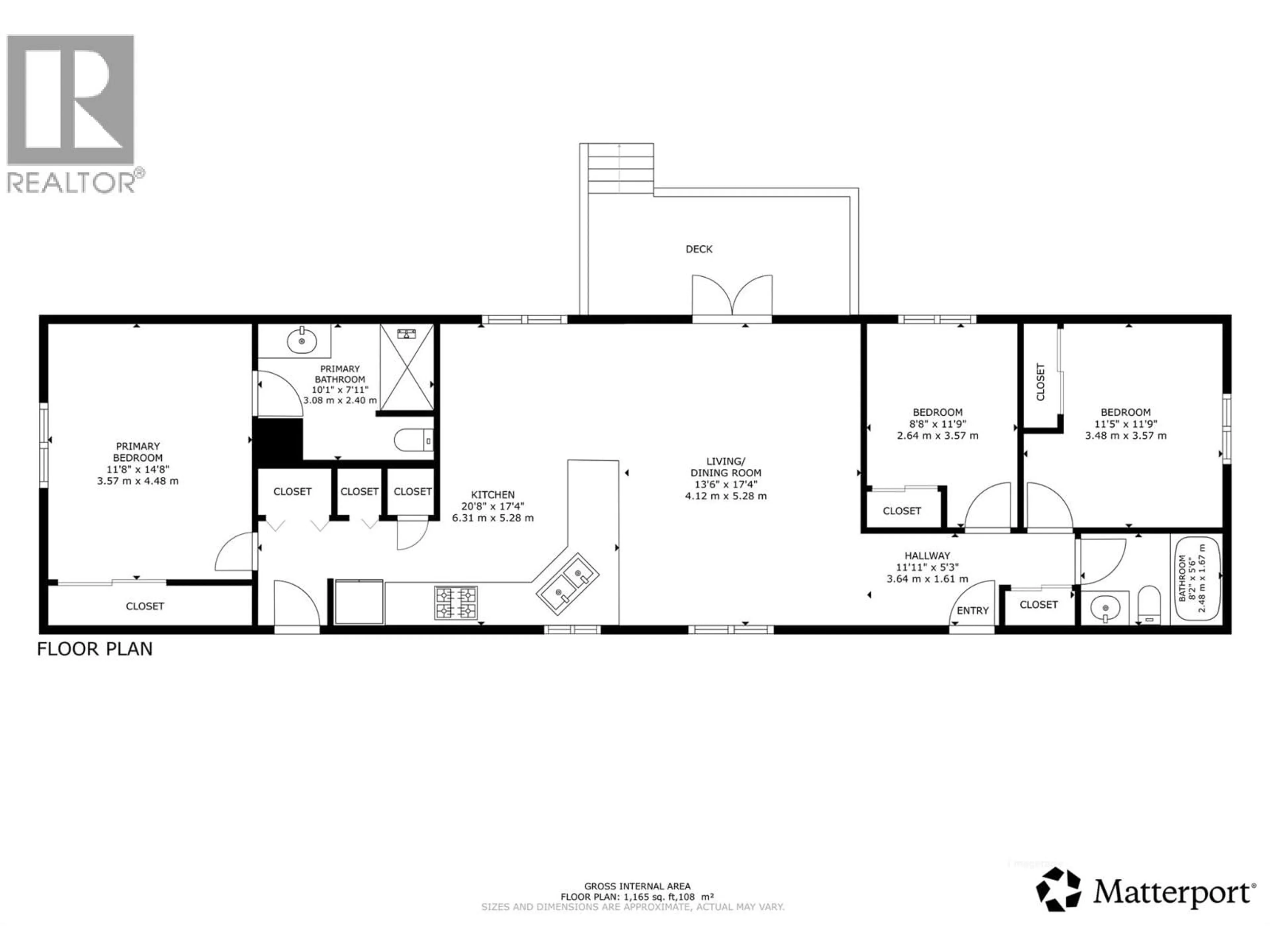 Floor plan for 1103 LAKEVIEW ARROW CREEK ROAD, Arrow Creek British Columbia V0B1G8