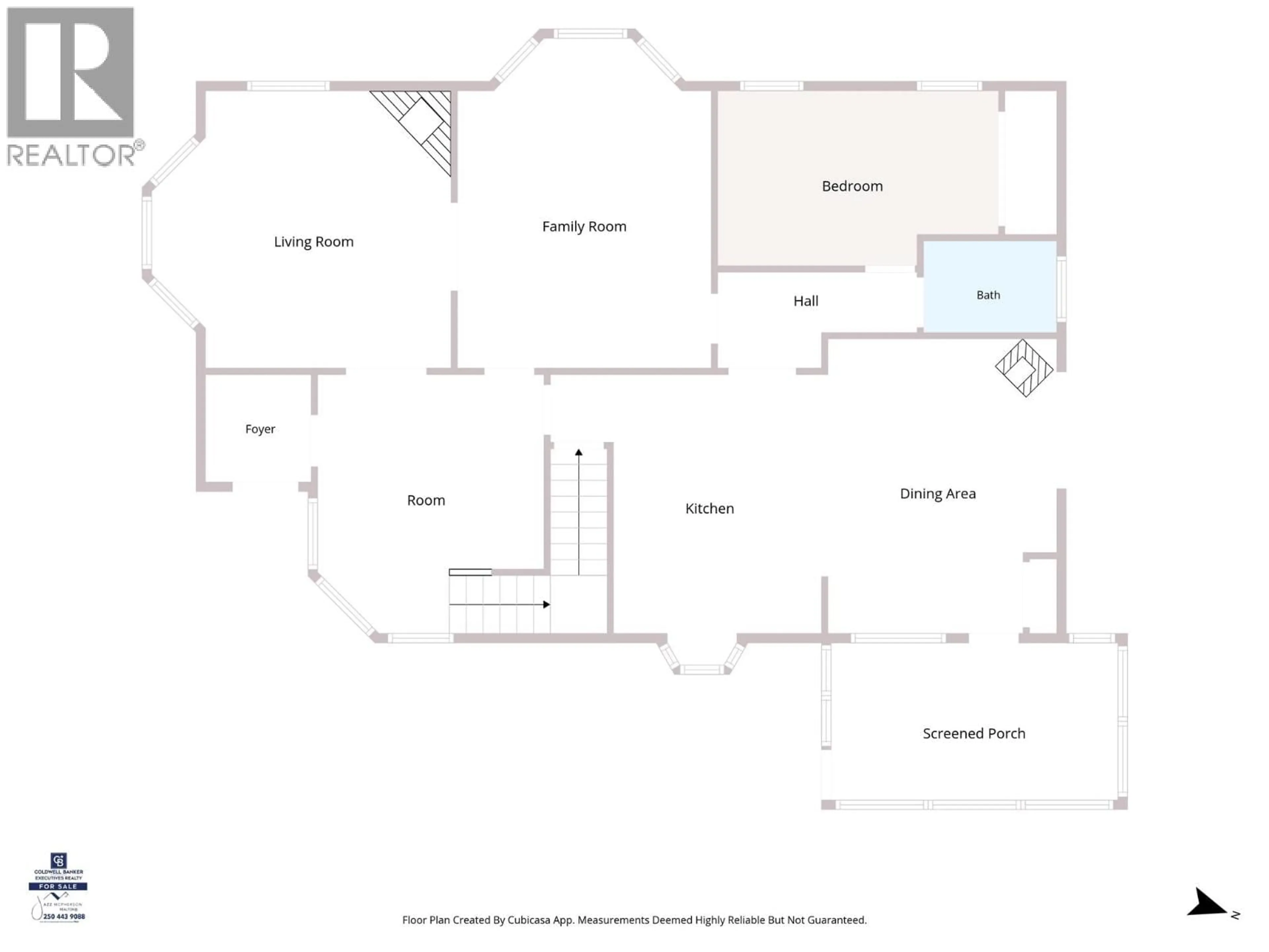 Floor plan for 825 CENTRAL AVENUE, Grand Forks British Columbia V0H1H0