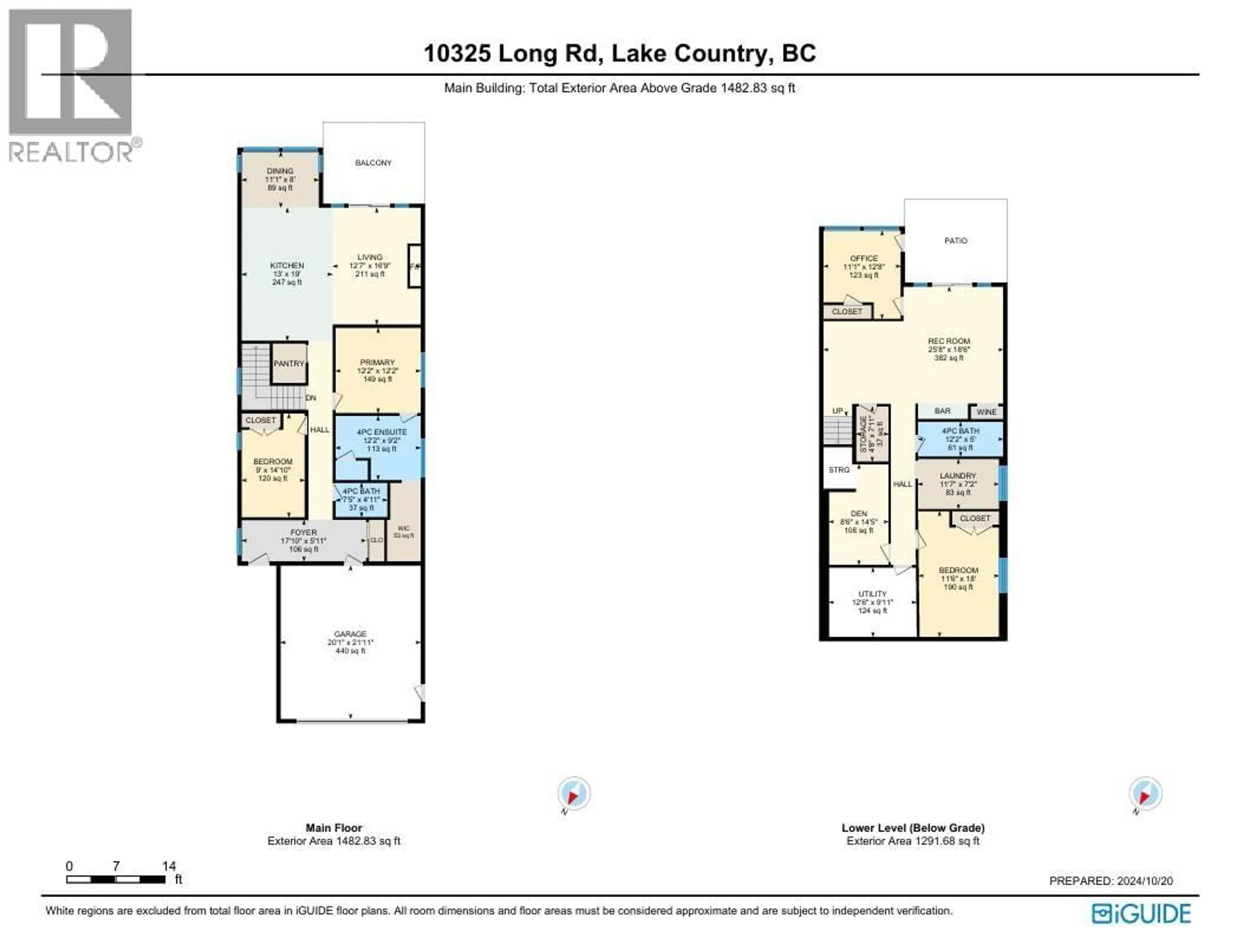 Floor plan for 10325 LONG ROAD, Lake Country British Columbia V4V0A9