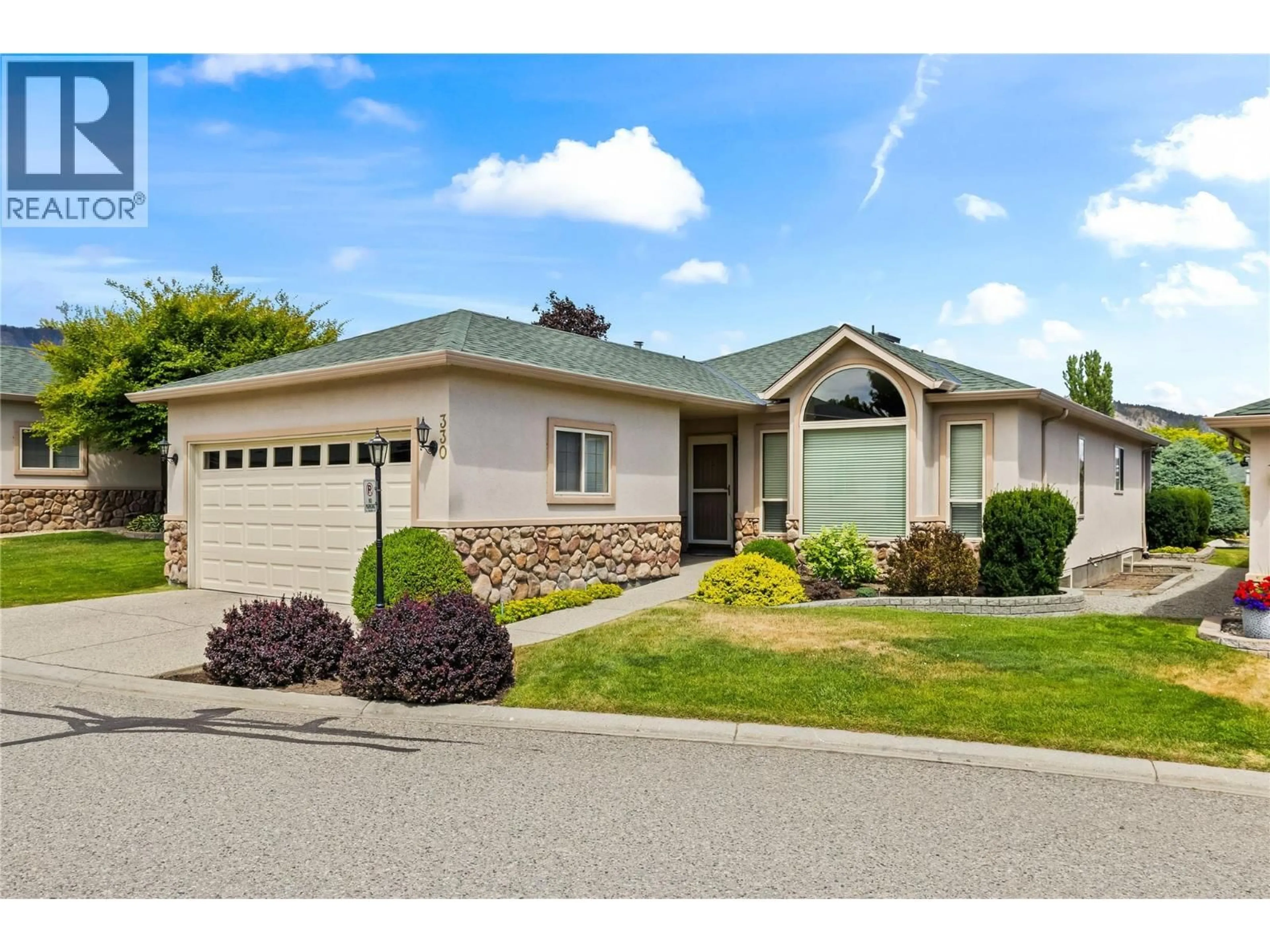 Home with vinyl exterior material, street for 330 - 2330 BUTT ROAD, Westbank British Columbia V4T2L3