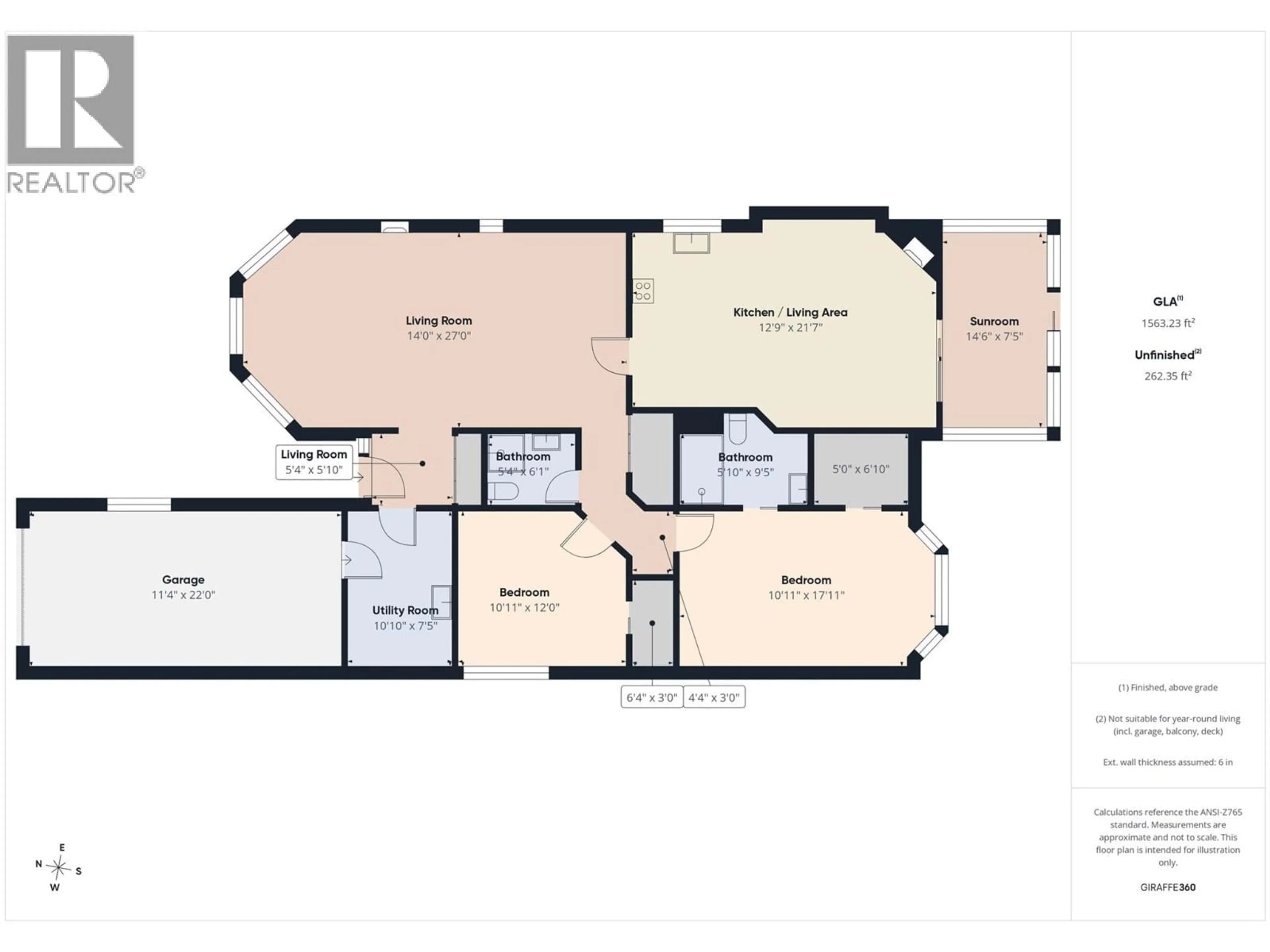 Floor plan for 180 - 1201 CAMERON AVENUE, Kelowna British Columbia V1W3S2