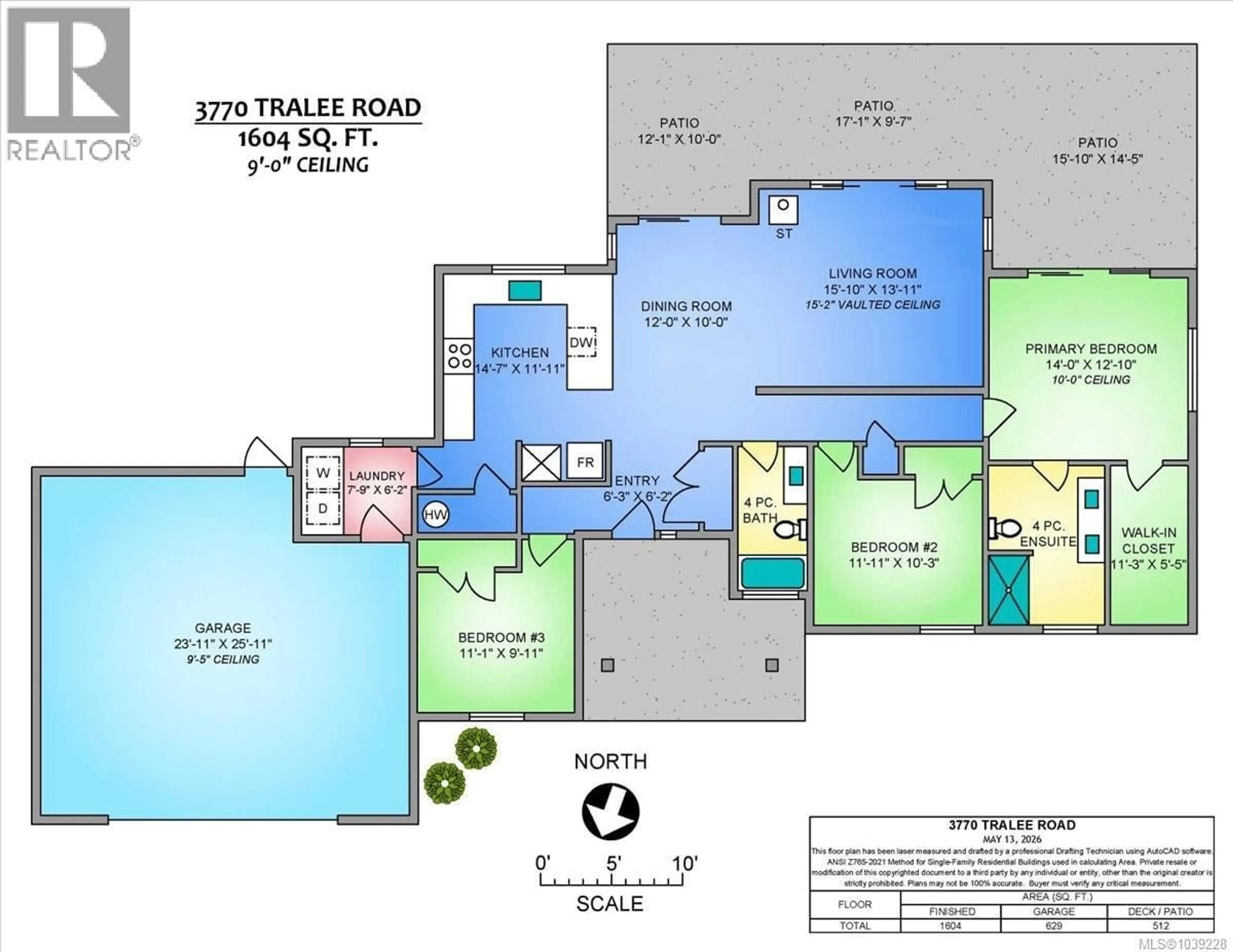 Floor plan for 3770 TRALEE ROAD, Whiskey Creek British Columbia V9K1V6