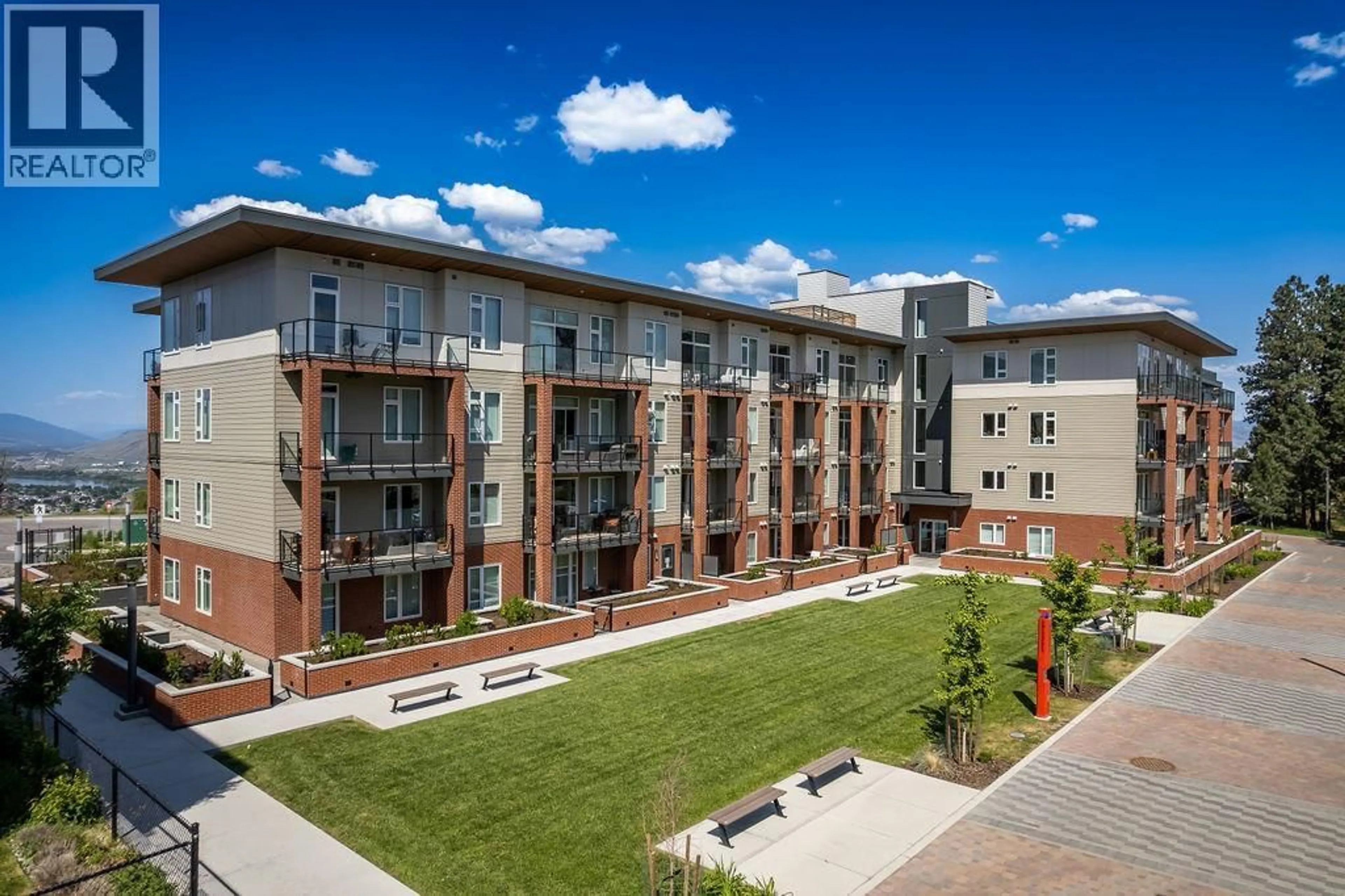 A pic from outside/outdoor area/front of a property/back of a property/a pic from drone, building for 113 - 885 UNIVERSITY DRIVE, Kamloops British Columbia V2C0E1