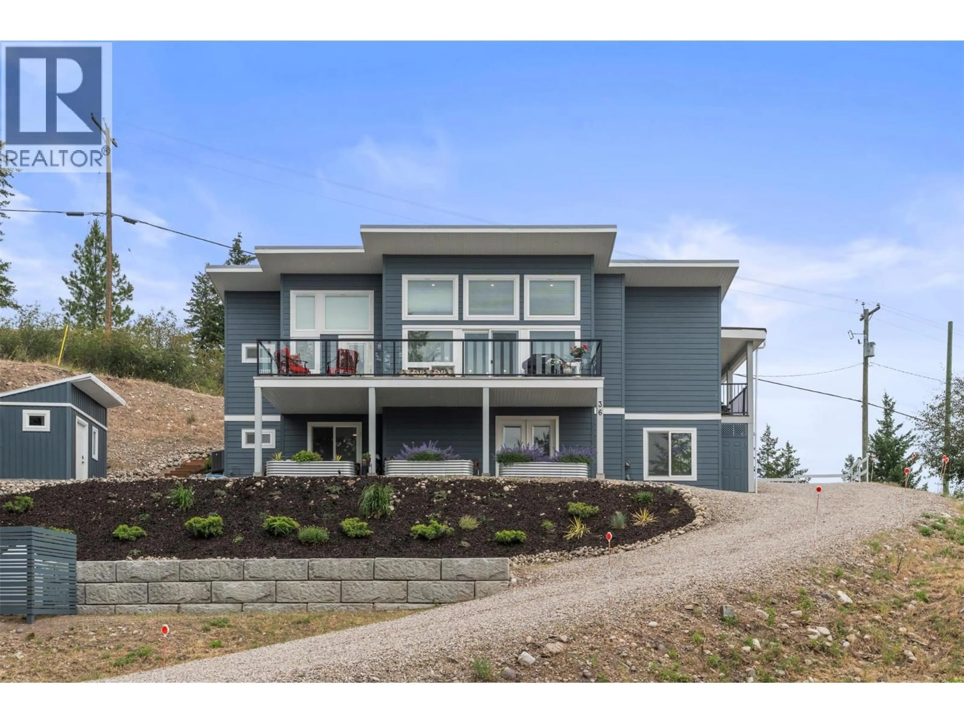 Home with vinyl exterior material, unknown for 36 SPRUCE DRIVE, Vernon British Columbia V1H2B9