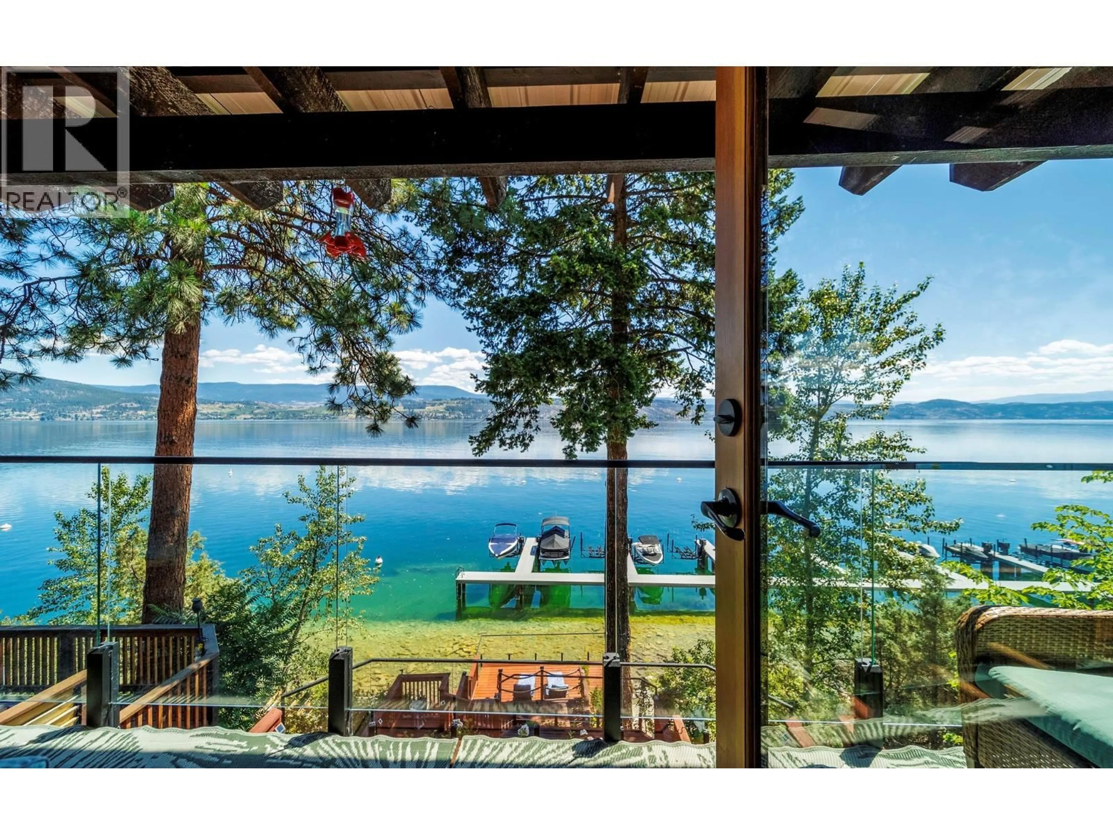 Patio, water/lake/river/ocean view for 10 - 4215 WESTSIDE ROAD, Kelowna British Columbia V1Z3W8