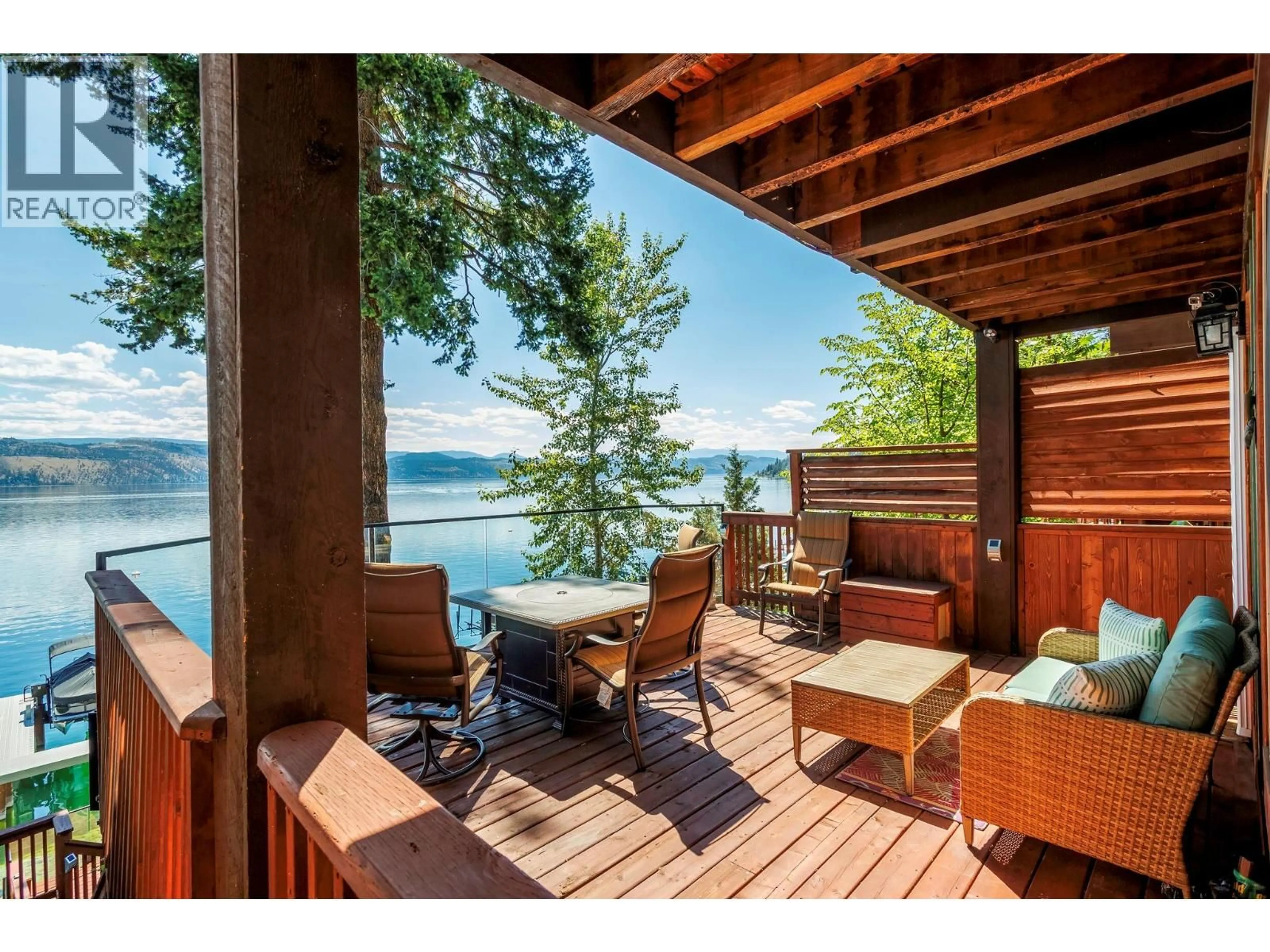 Patio, water/lake/river/ocean view for 10 - 4215 WESTSIDE ROAD, Kelowna British Columbia V1Z3W8