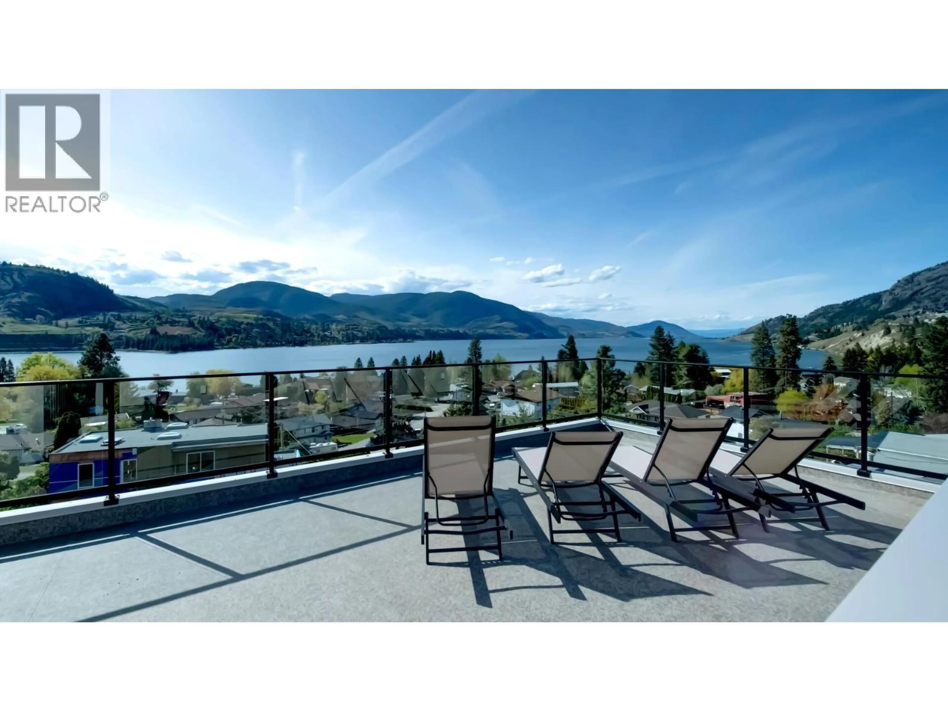 Patio, water/lake/river/ocean view for 110 EASTSIDE ROAD, Okanagan Falls British Columbia V0H1R5