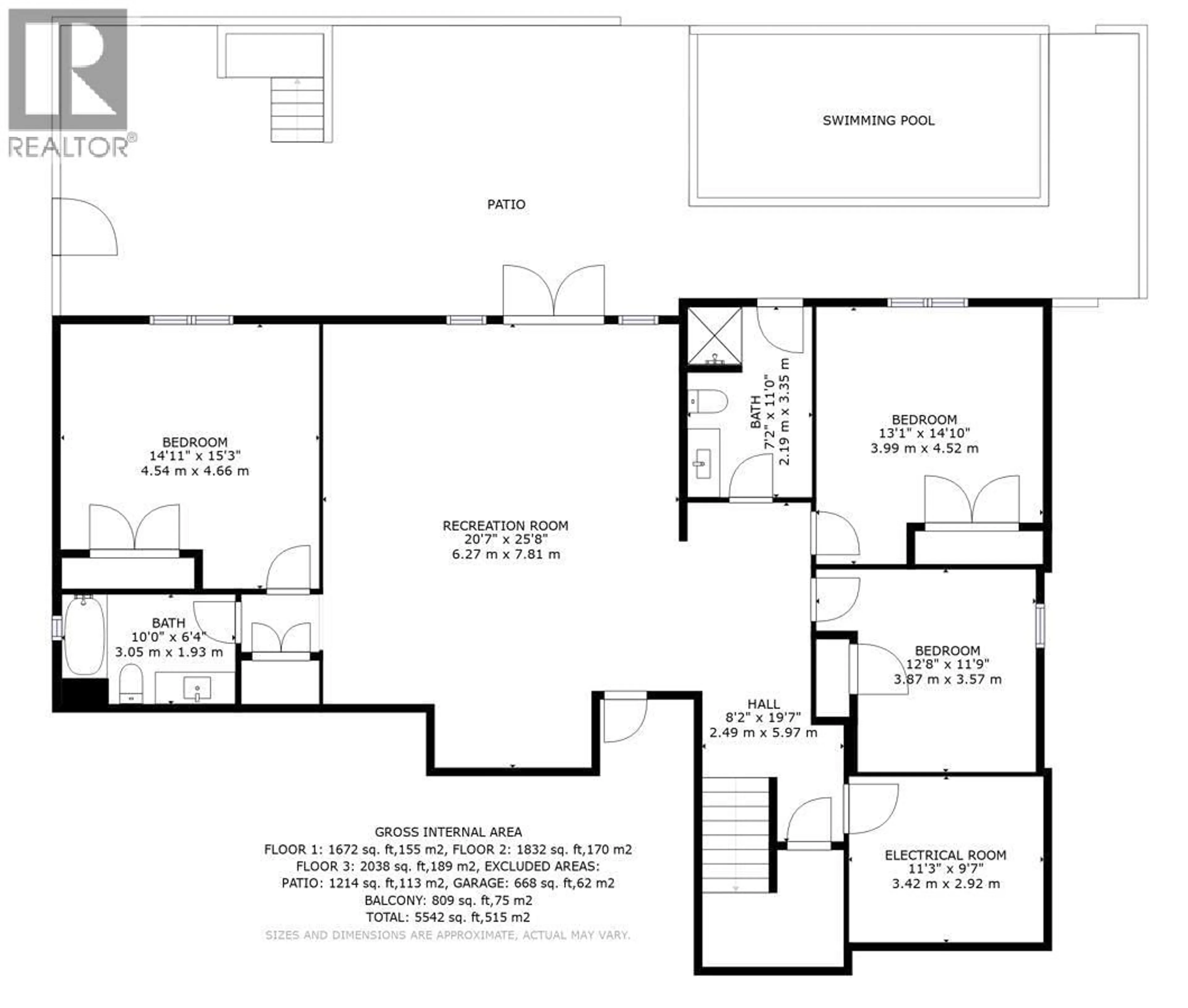 Floor plan for 110 EASTSIDE ROAD, Okanagan Falls British Columbia V0H1R5