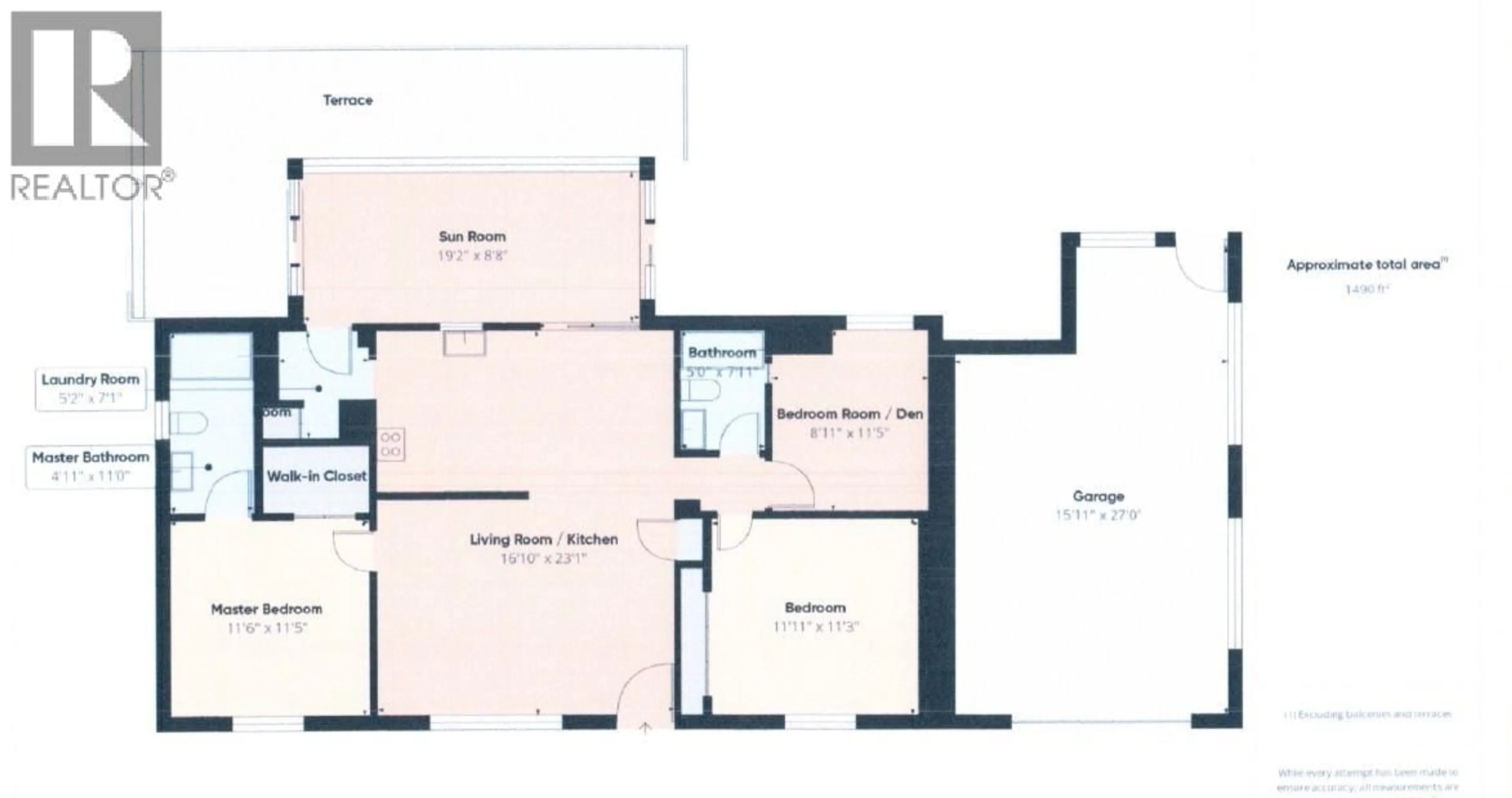Floor plan for 12 - 30 CACTUS CRESCENT, Osoyoos British Columbia V0H1V1
