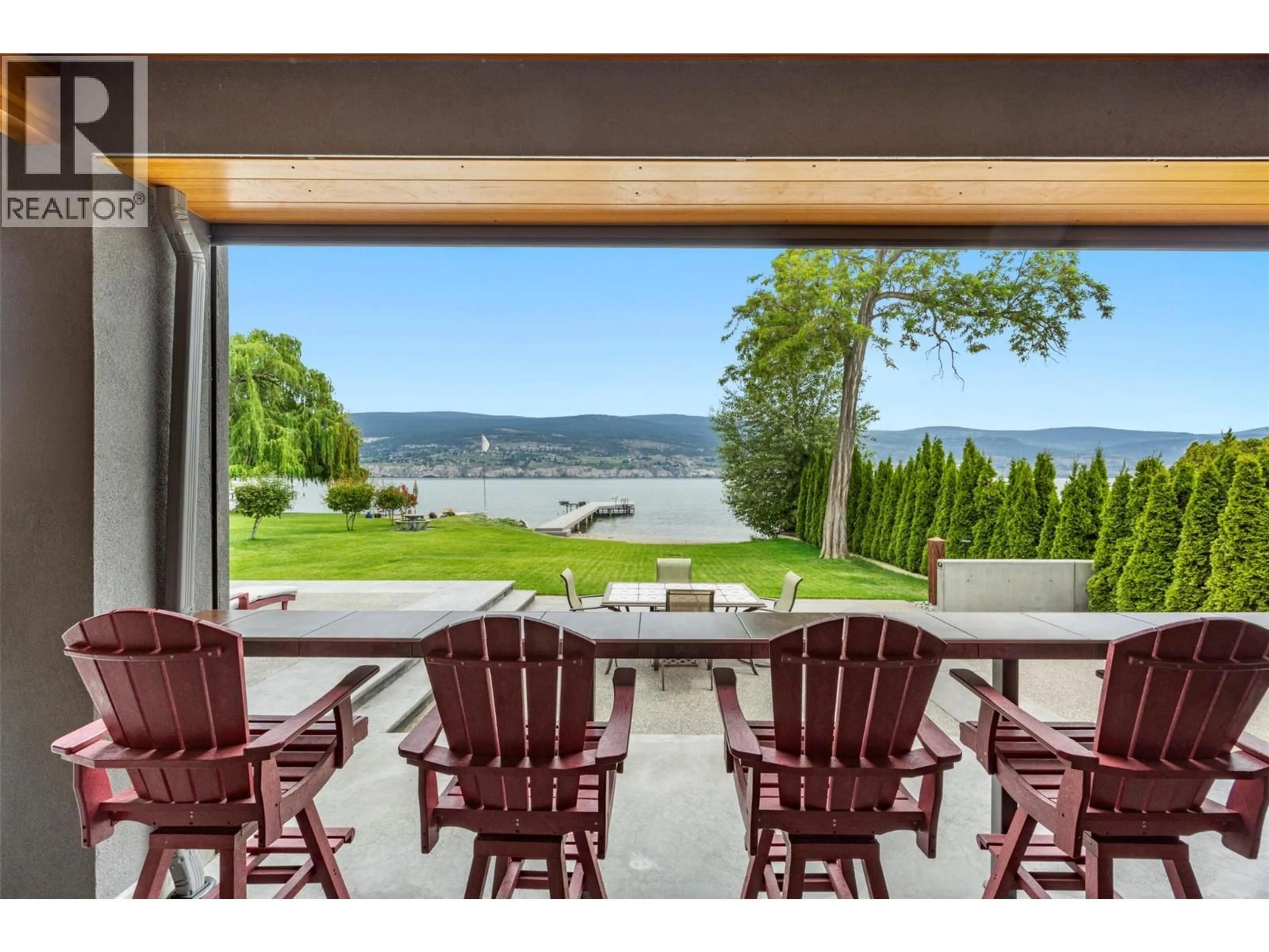 Patio, water/lake/river/ocean view for 704 STONOR STREET, Summerland British Columbia V0H1Z9
