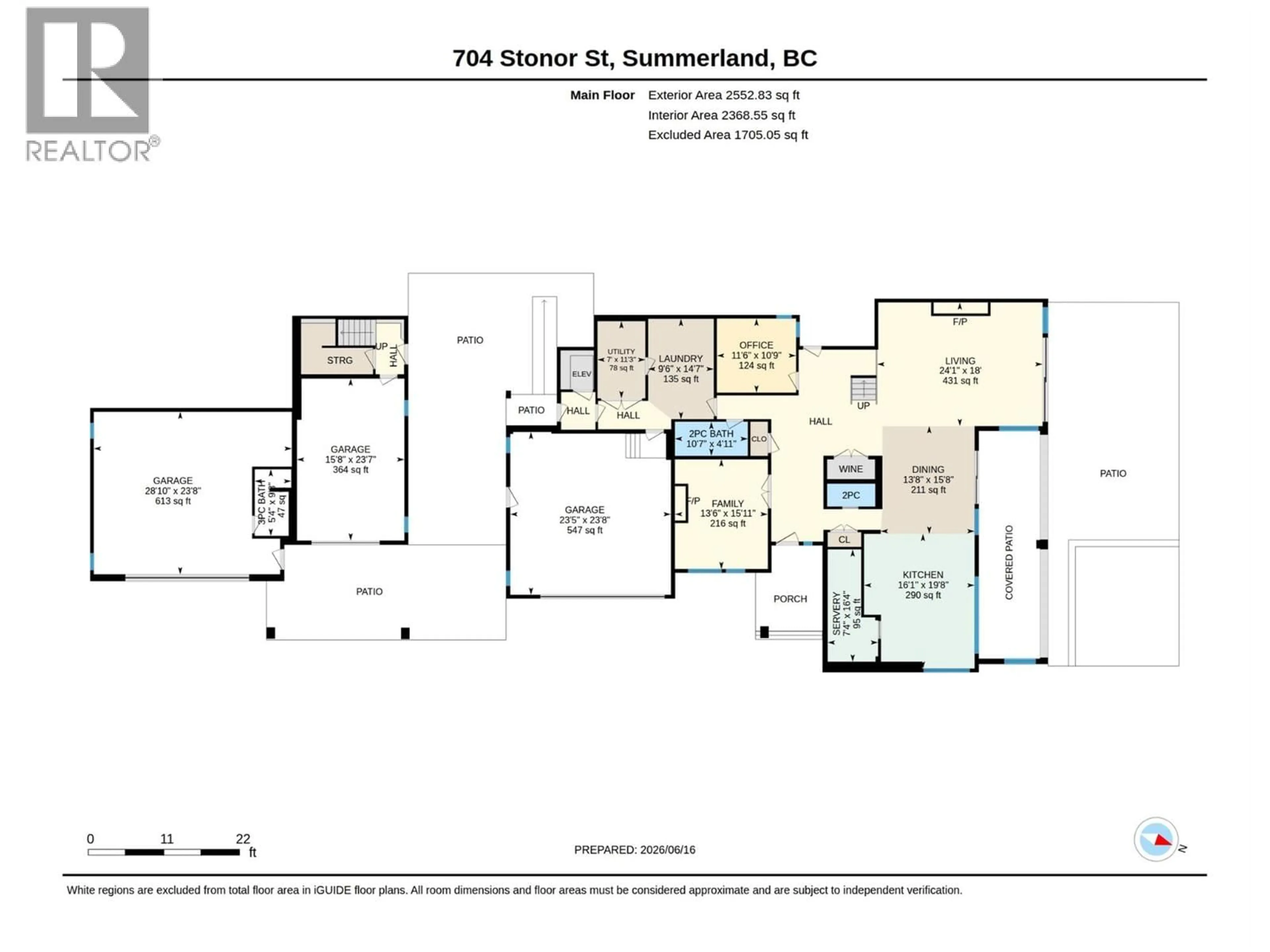 Floor plan for 704 STONOR STREET, Summerland British Columbia V0H1Z9