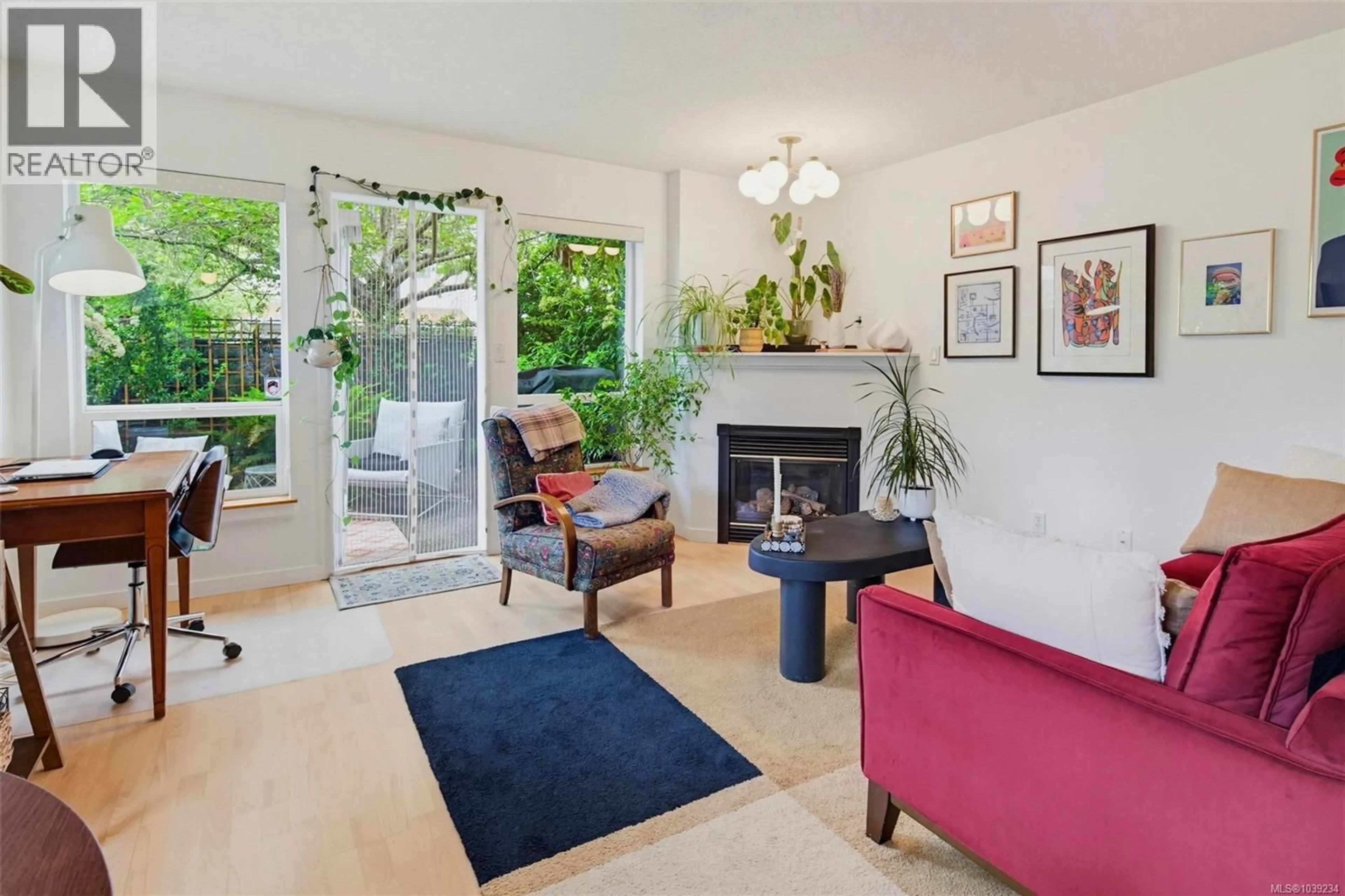 Living room with furniture, unknown for 16 - 1019 NORTH PARK STREET, Victoria British Columbia V8T5L4