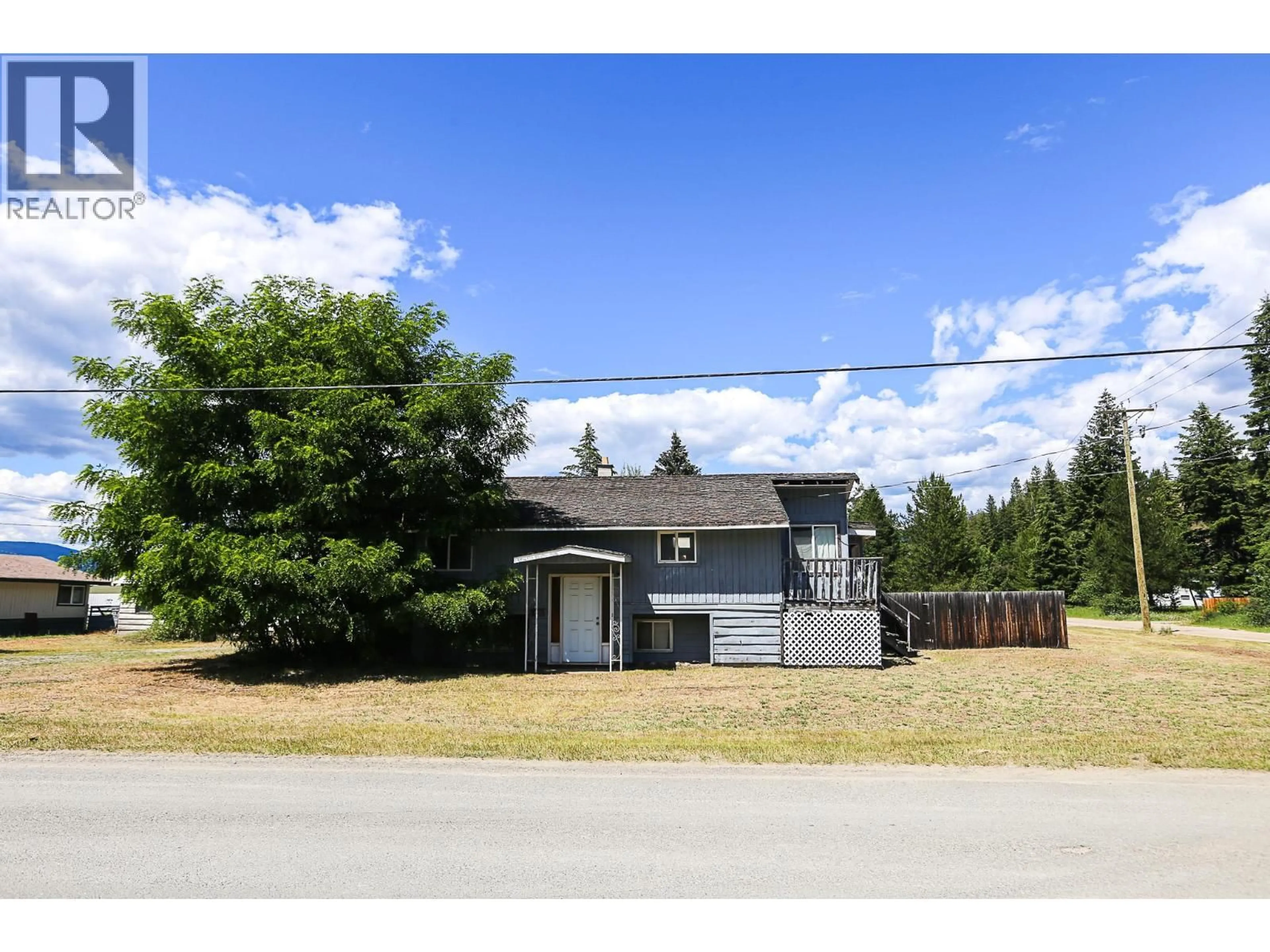 A pic from outside/outdoor area/front of a property/back of a property/a pic from drone, street for 627 DIXON CREEK ROAD, Barriere British Columbia V0E1E0