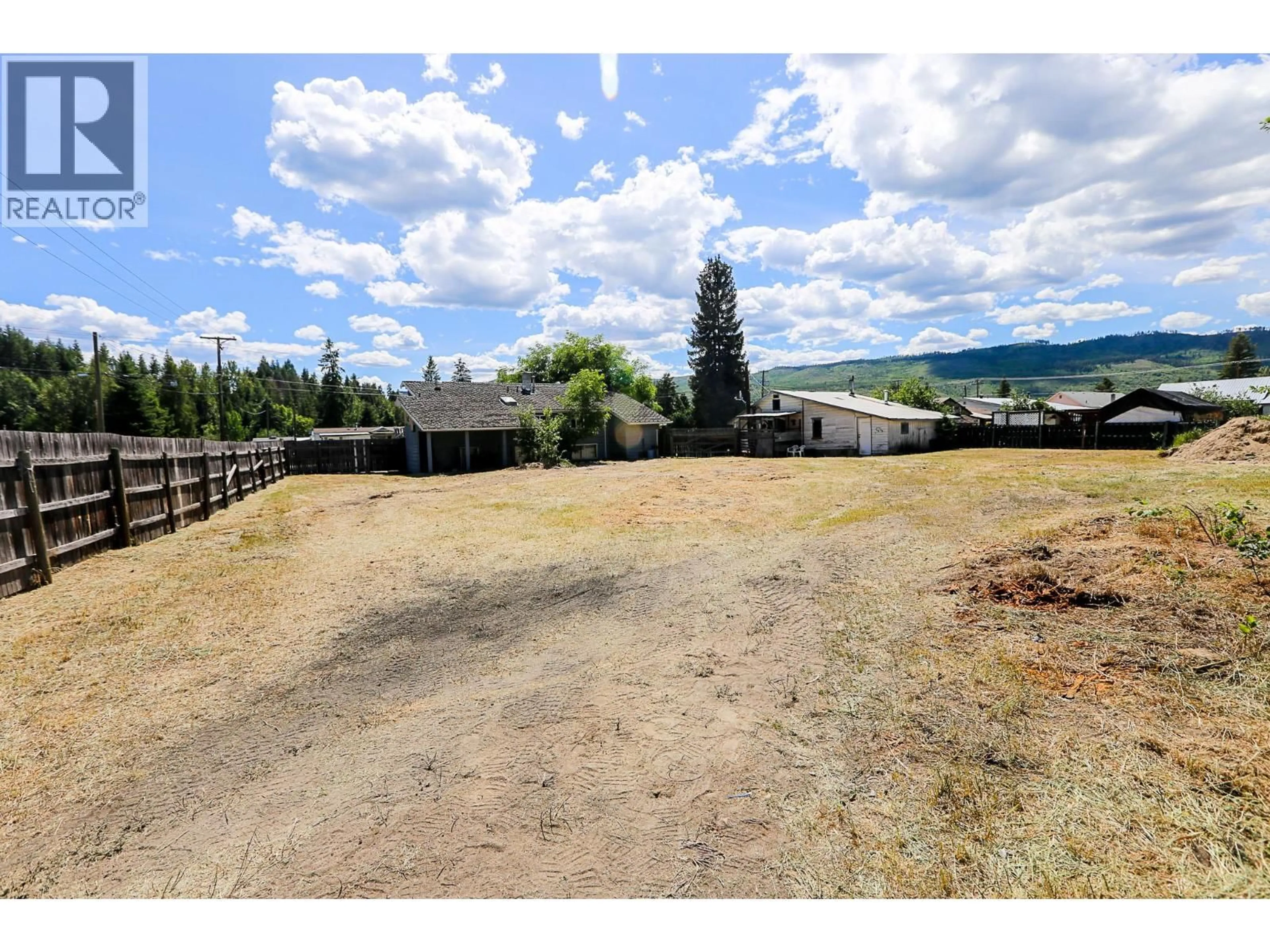 A pic from outside/outdoor area/front of a property/back of a property/a pic from drone, mountain view for 627 DIXON CREEK ROAD, Barriere British Columbia V0E1E0