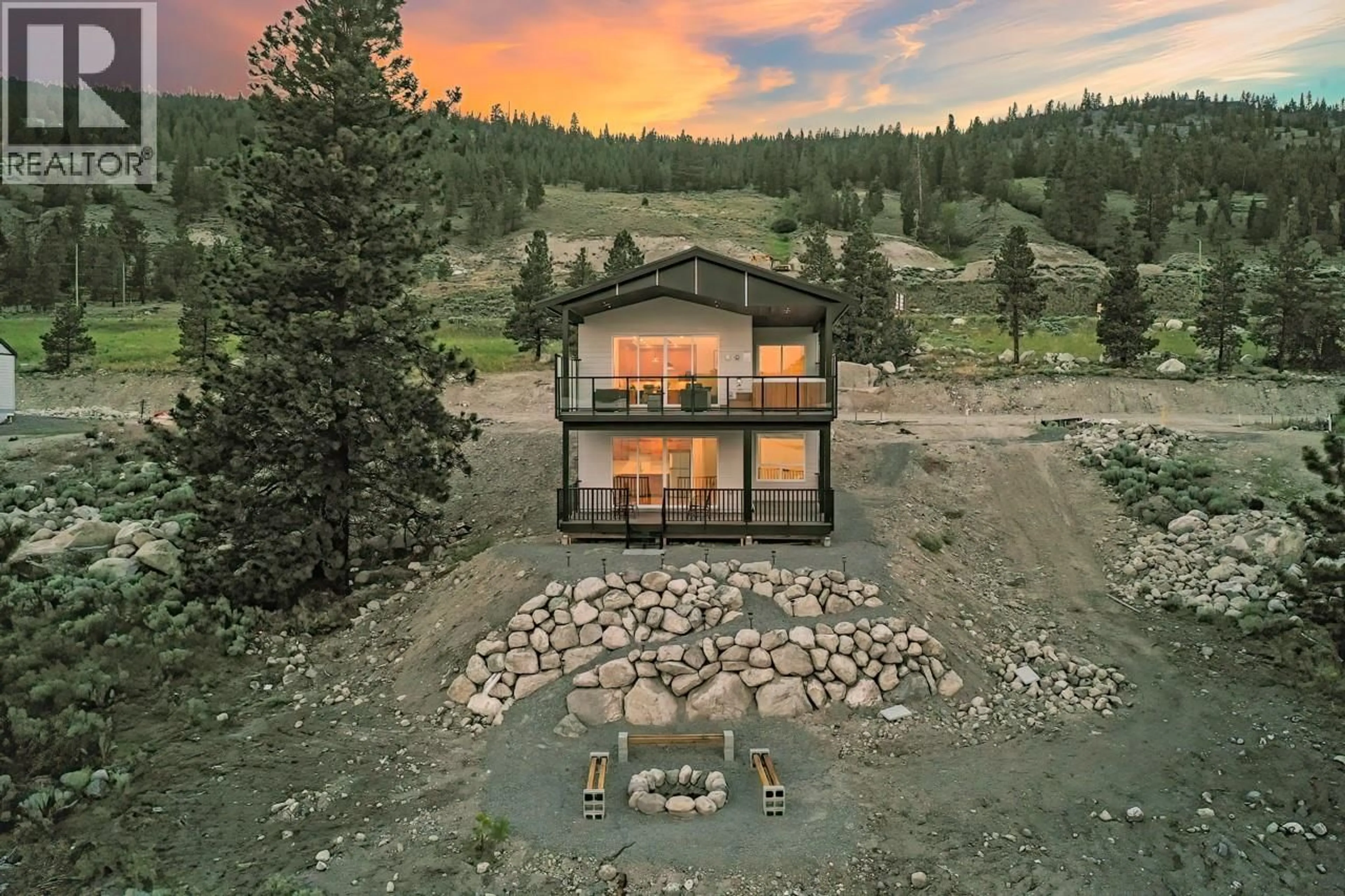 A pic from outside/outdoor area/front of a property/back of a property/a pic from drone, water/lake/river/ocean view for 21 - 6528 WATERSIDE TRAIL, Merritt British Columbia V1K0A1