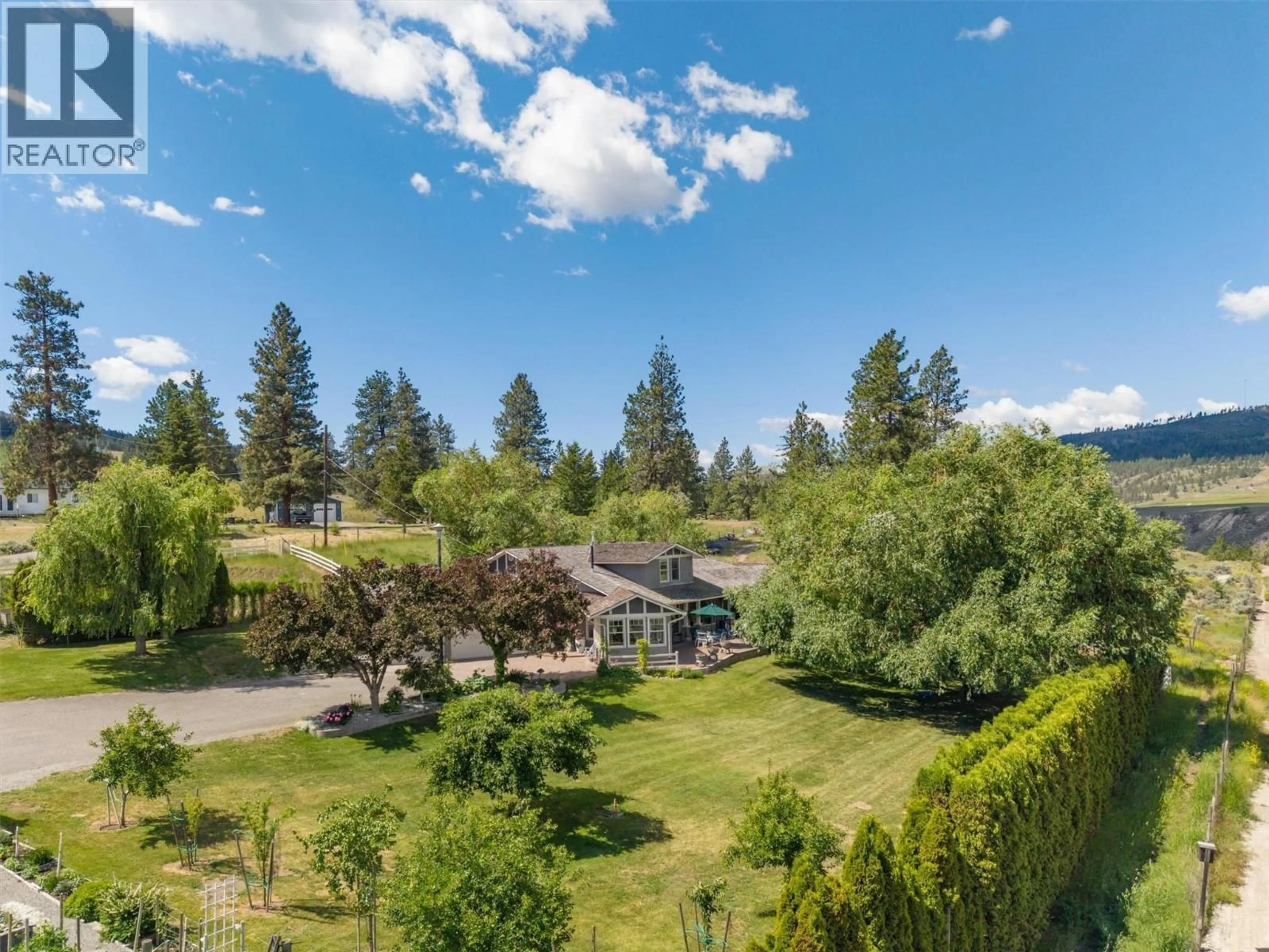 A pic from outside/outdoor area/front of a property/back of a property/a pic from drone, unknown for 895 COLDWATER ROAD, Merritt British Columbia V1K1B8