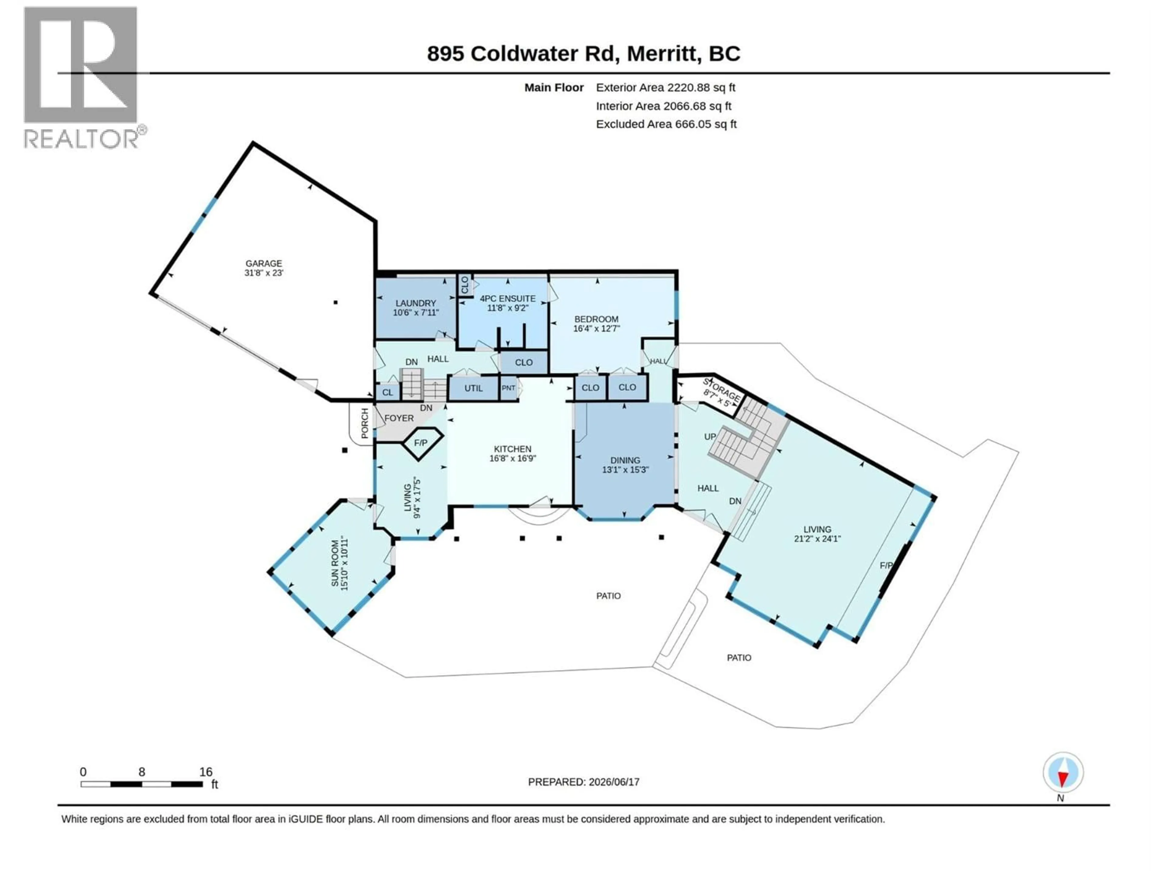 Floor plan for 895 COLDWATER ROAD, Merritt British Columbia V1K1B8
