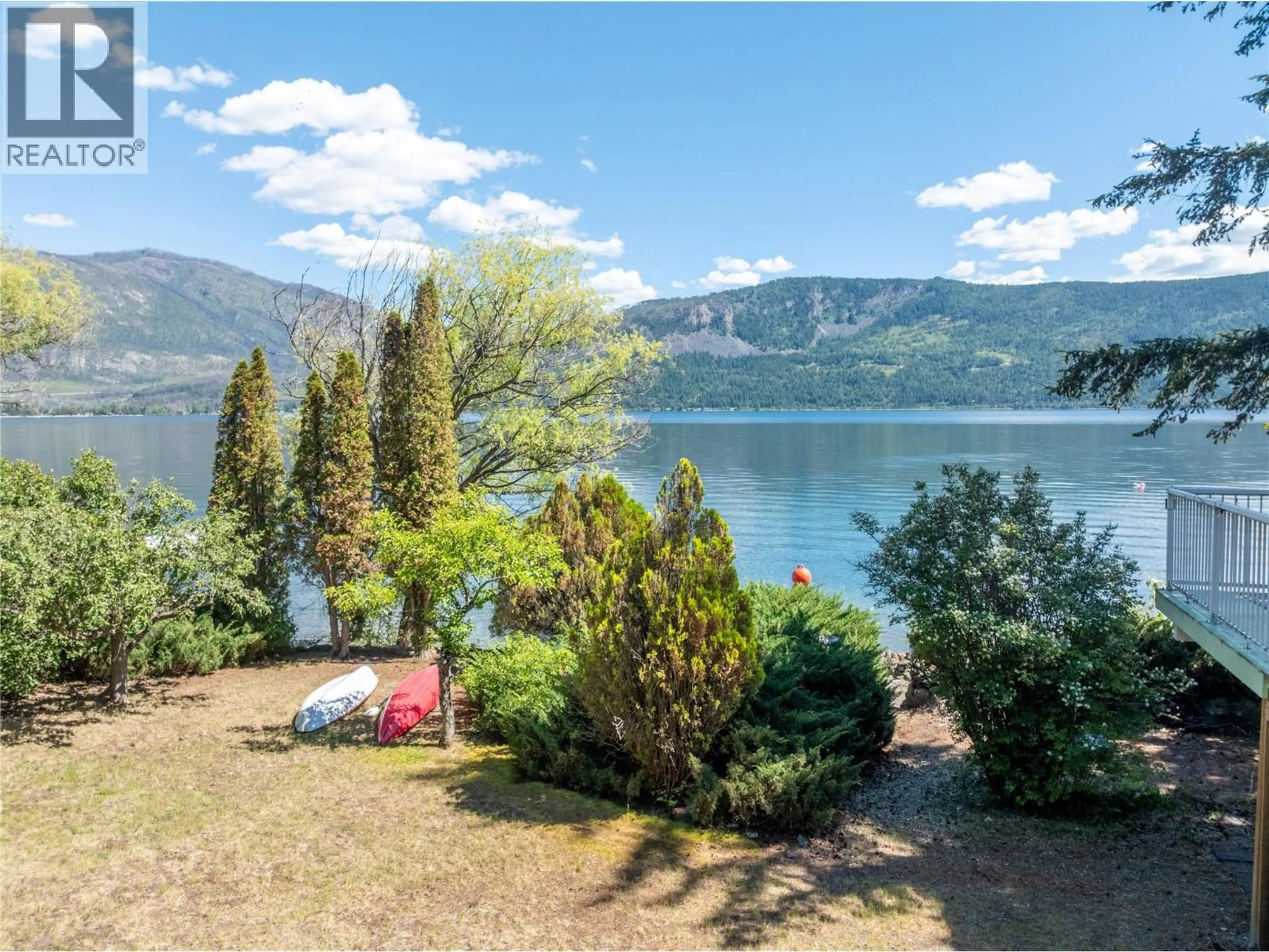 A pic from outside/outdoor area/front of a property/back of a property/a pic from drone, water/lake/river/ocean view for 1281 LITTLE SHUSWAP LAKE ROAD, Chase British Columbia V0E1M2