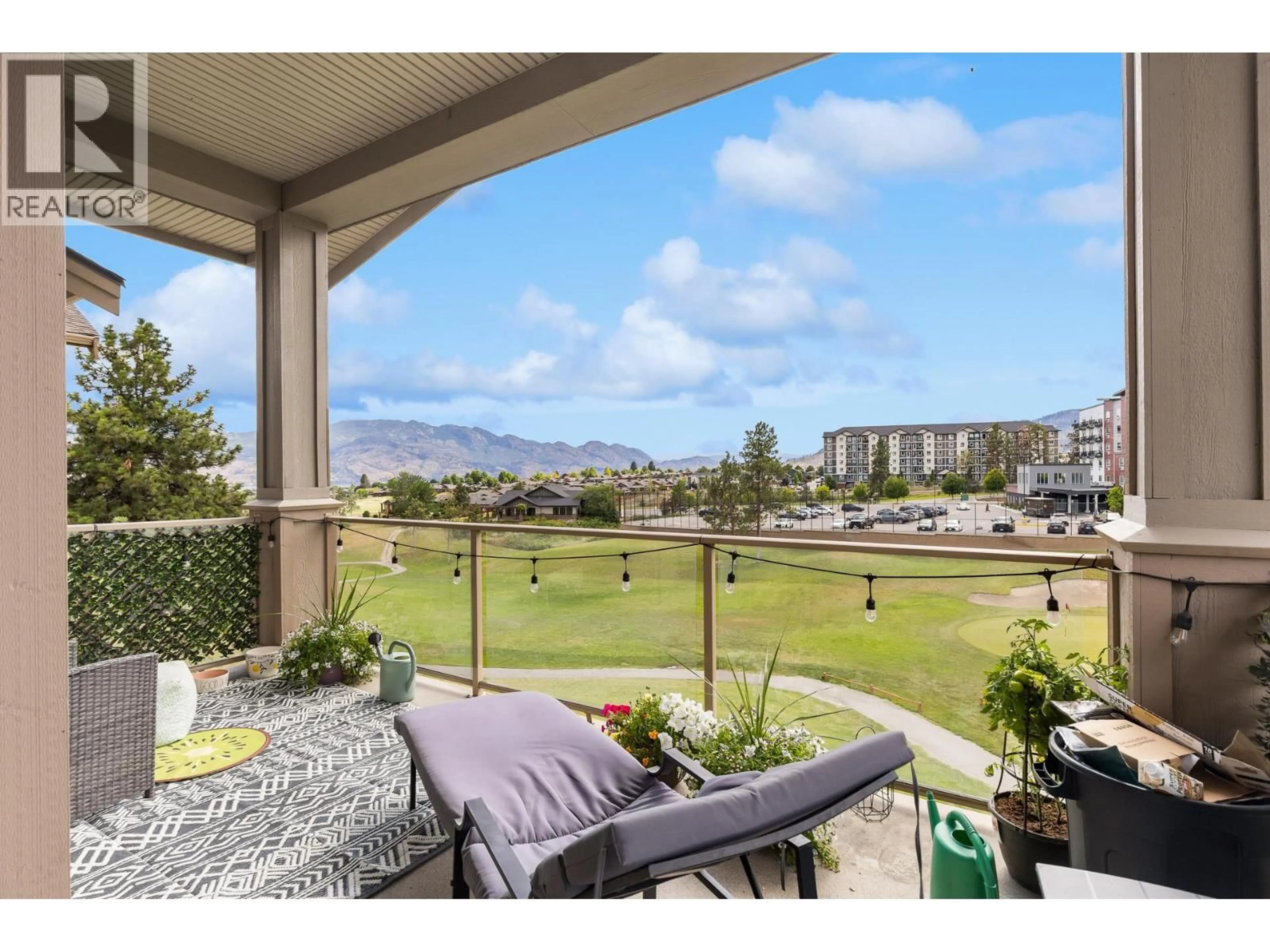 Patio, mountain view for 412 - 3533 CARRINGTON ROAD, West Kelowna British Columbia V4T2Z9