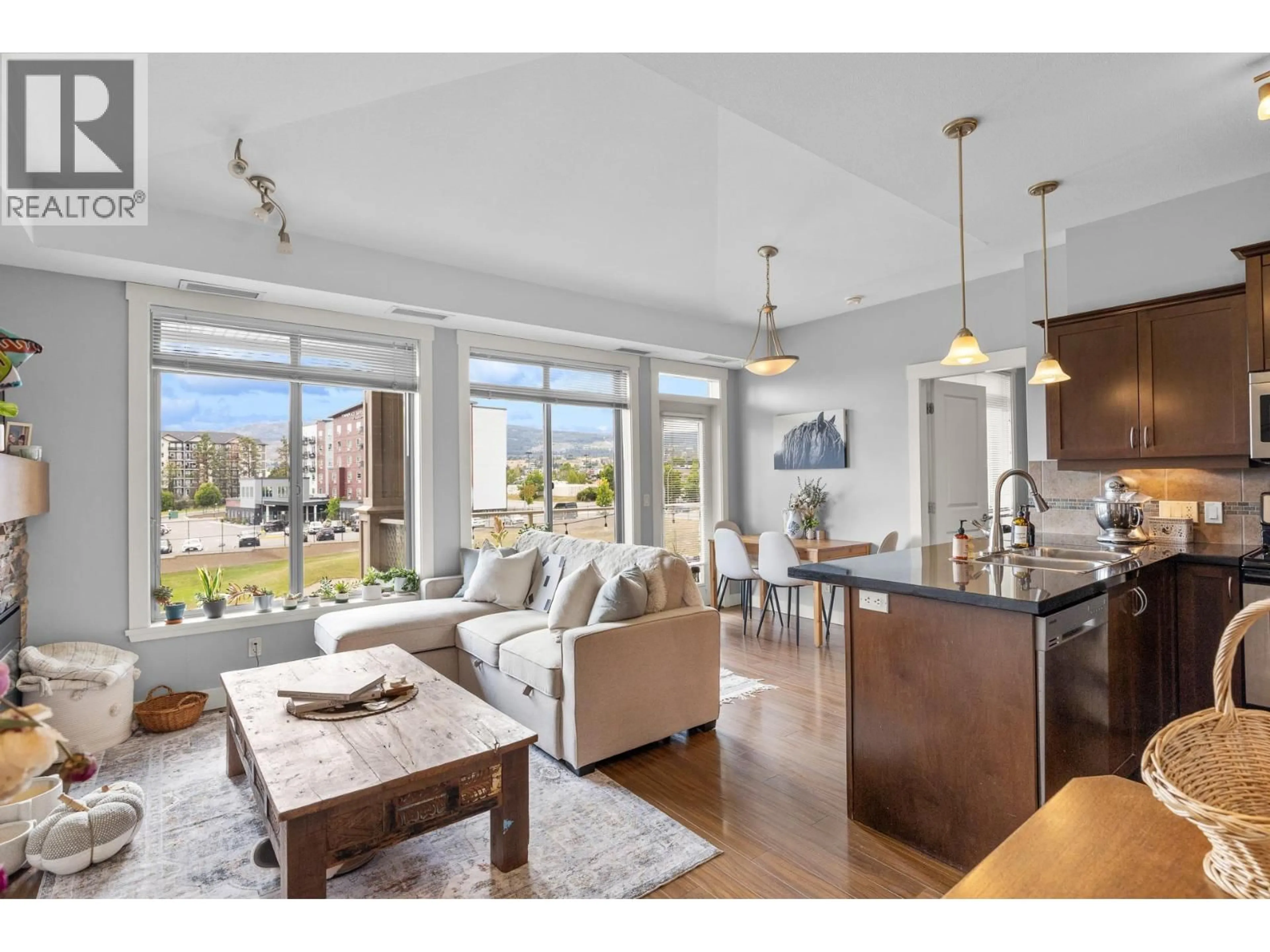 Open concept kitchen, unknown for 412 - 3533 CARRINGTON ROAD, West Kelowna British Columbia V4T2Z9