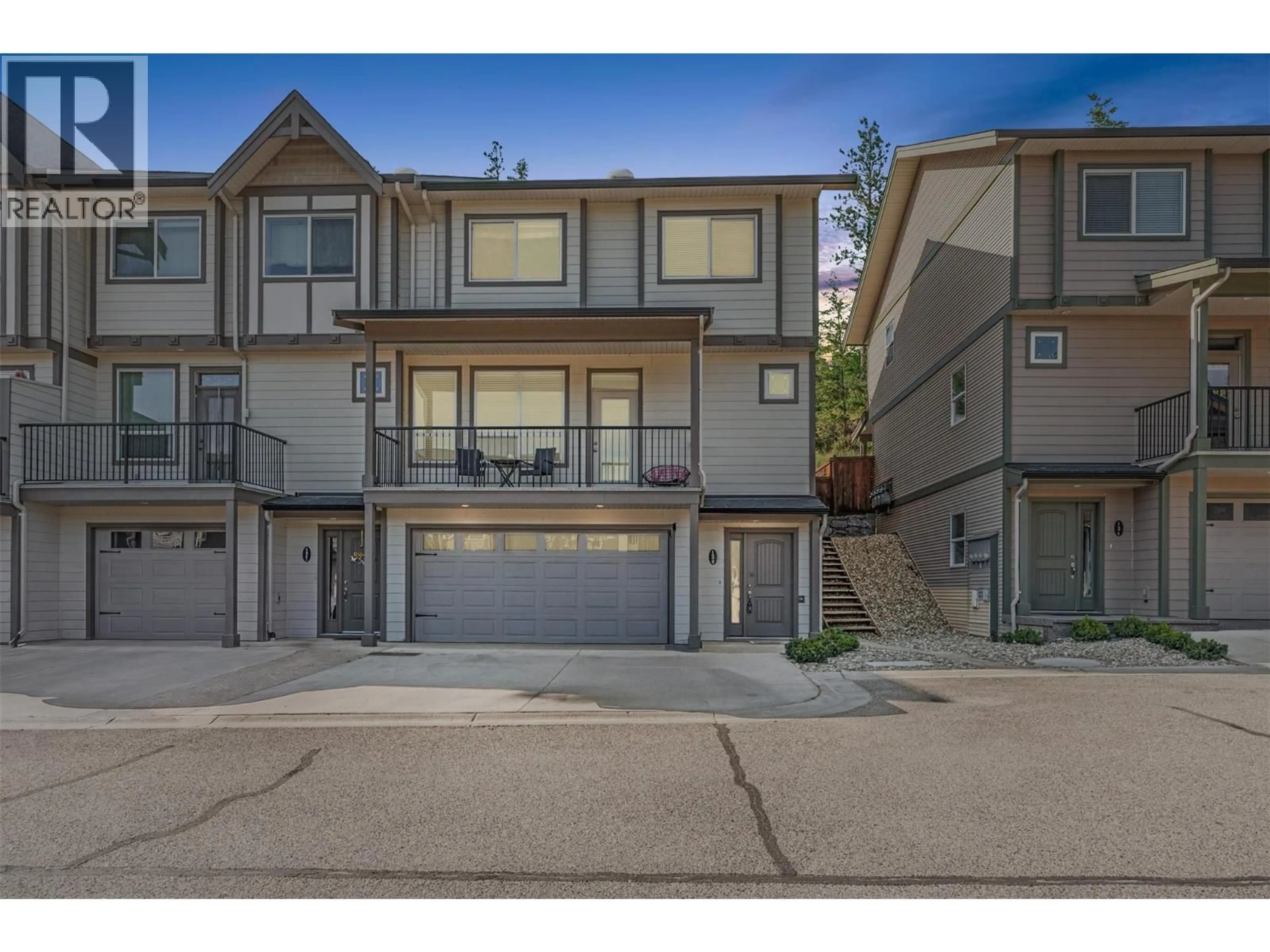 A pic from outside/outdoor area/front of a property/back of a property/a pic from drone, street for 130 - 3780 SCHUBERT ROAD, Armstrong British Columbia V4Y0Y1