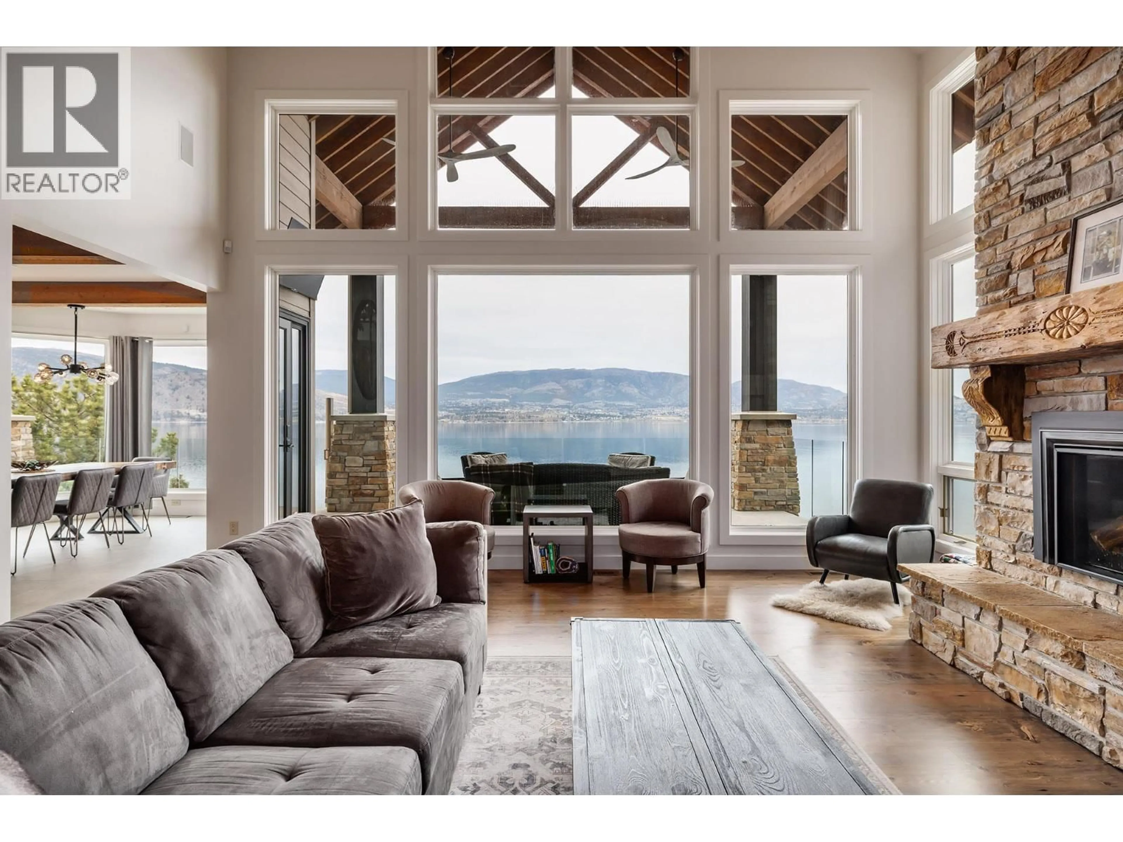 Living room with furniture, unknown for 6850 LAKESHORE ROAD, Kelowna British Columbia V1W4J5