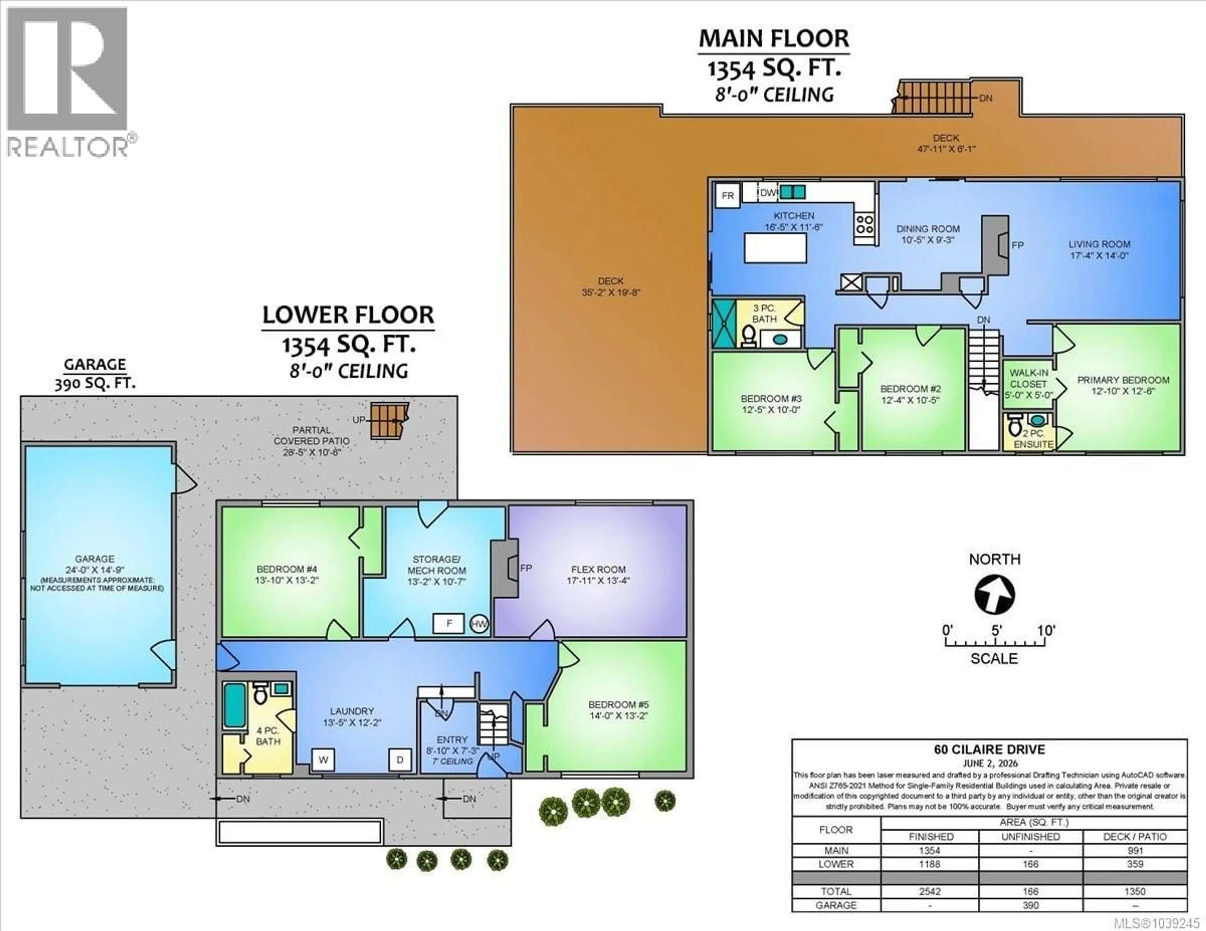 Floor plan for 60 CILAIRE DRIVE, Nanaimo British Columbia V9S3E1