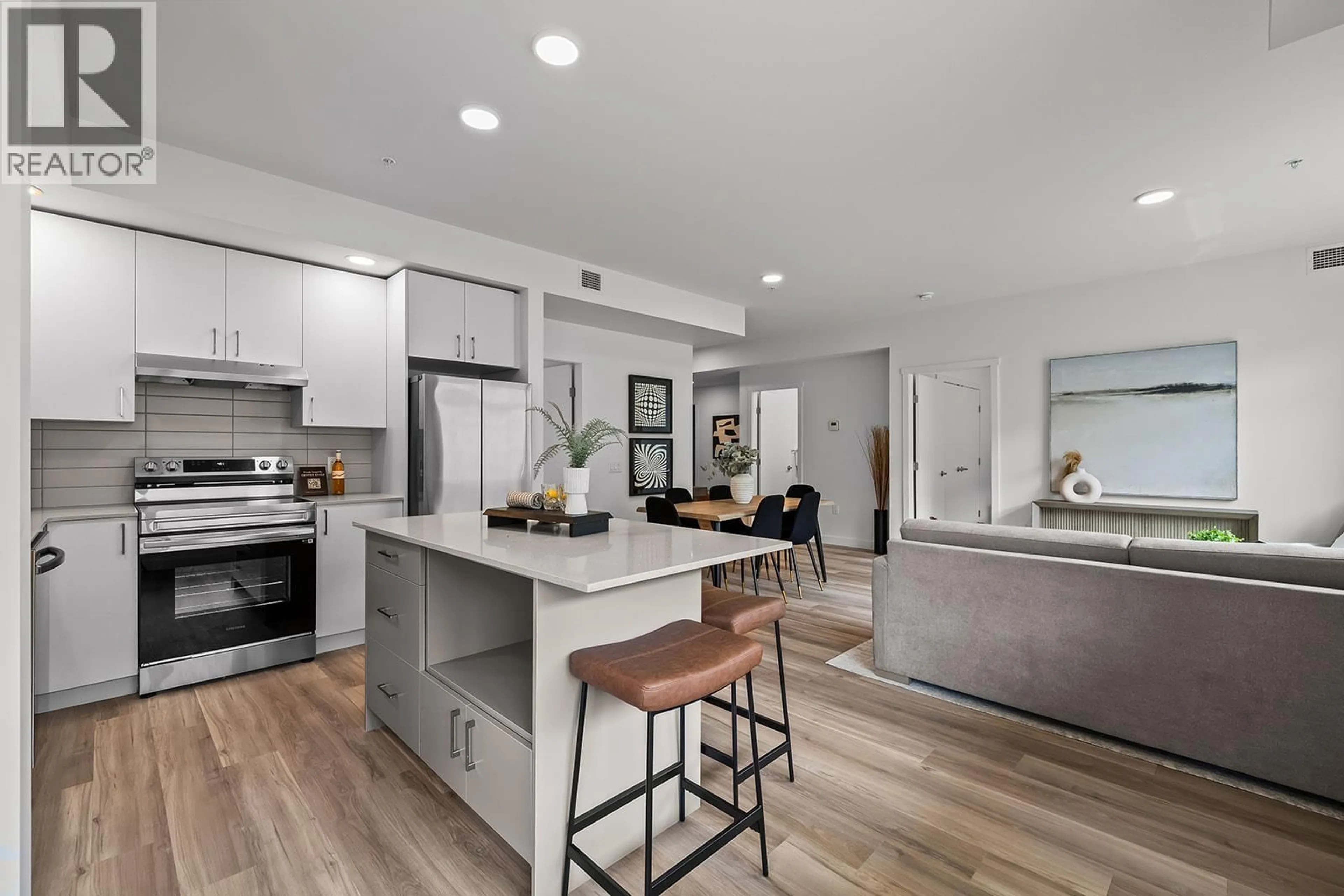 Open concept kitchen, unknown for 318 - 1057 FROST ROAD, Kelowna British Columbia V1W0G7